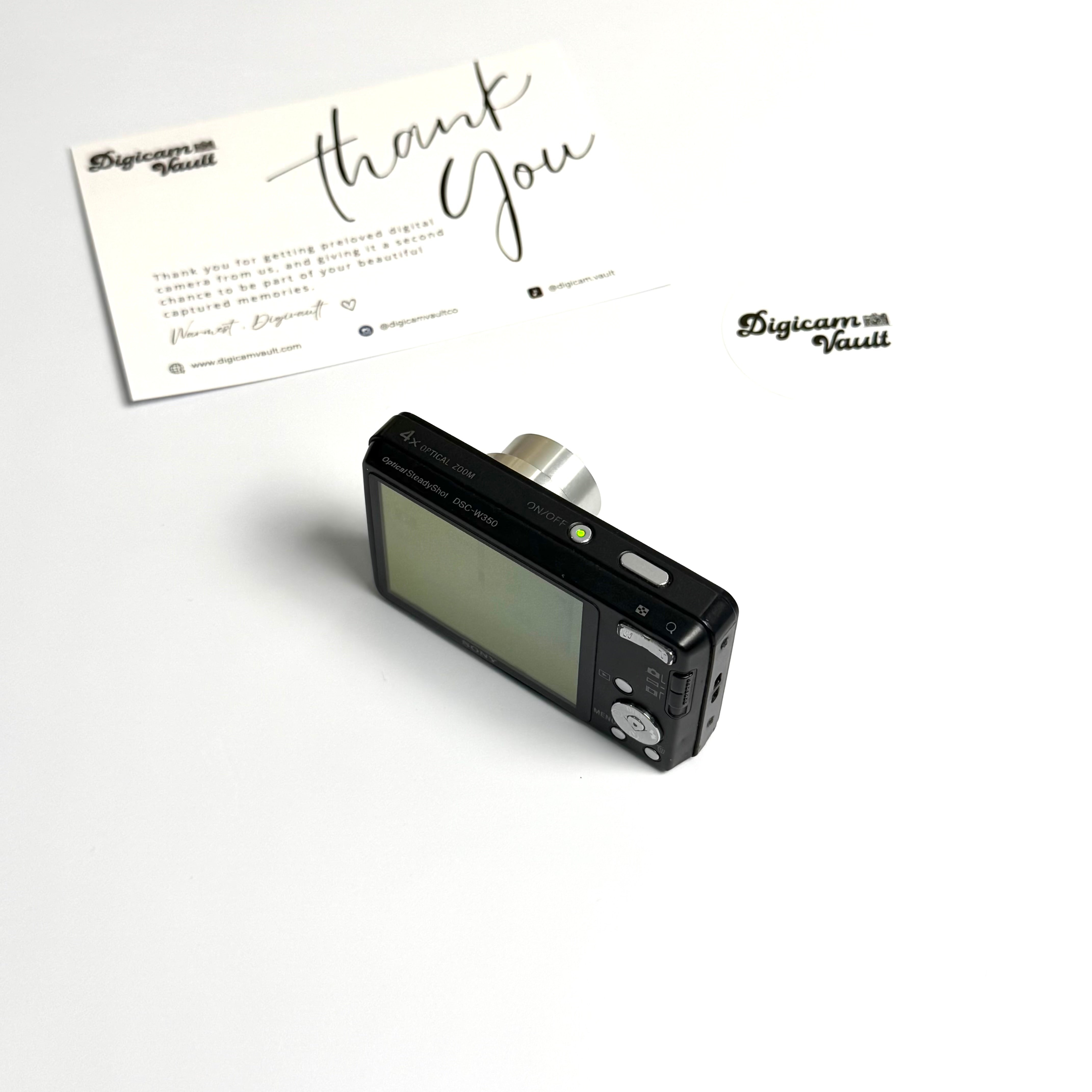 SONY CYBERSHOT DSC-W350 [BLACK]