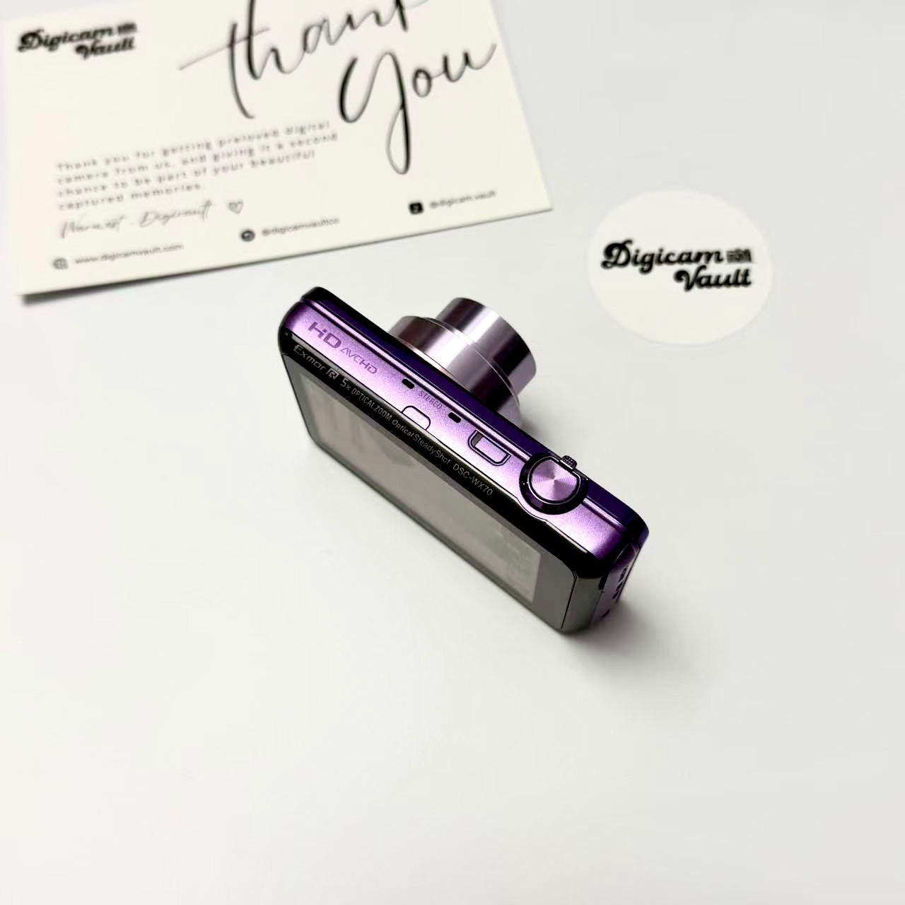 SONY CYBERSHOT DSC-WX70 [PURPLE]