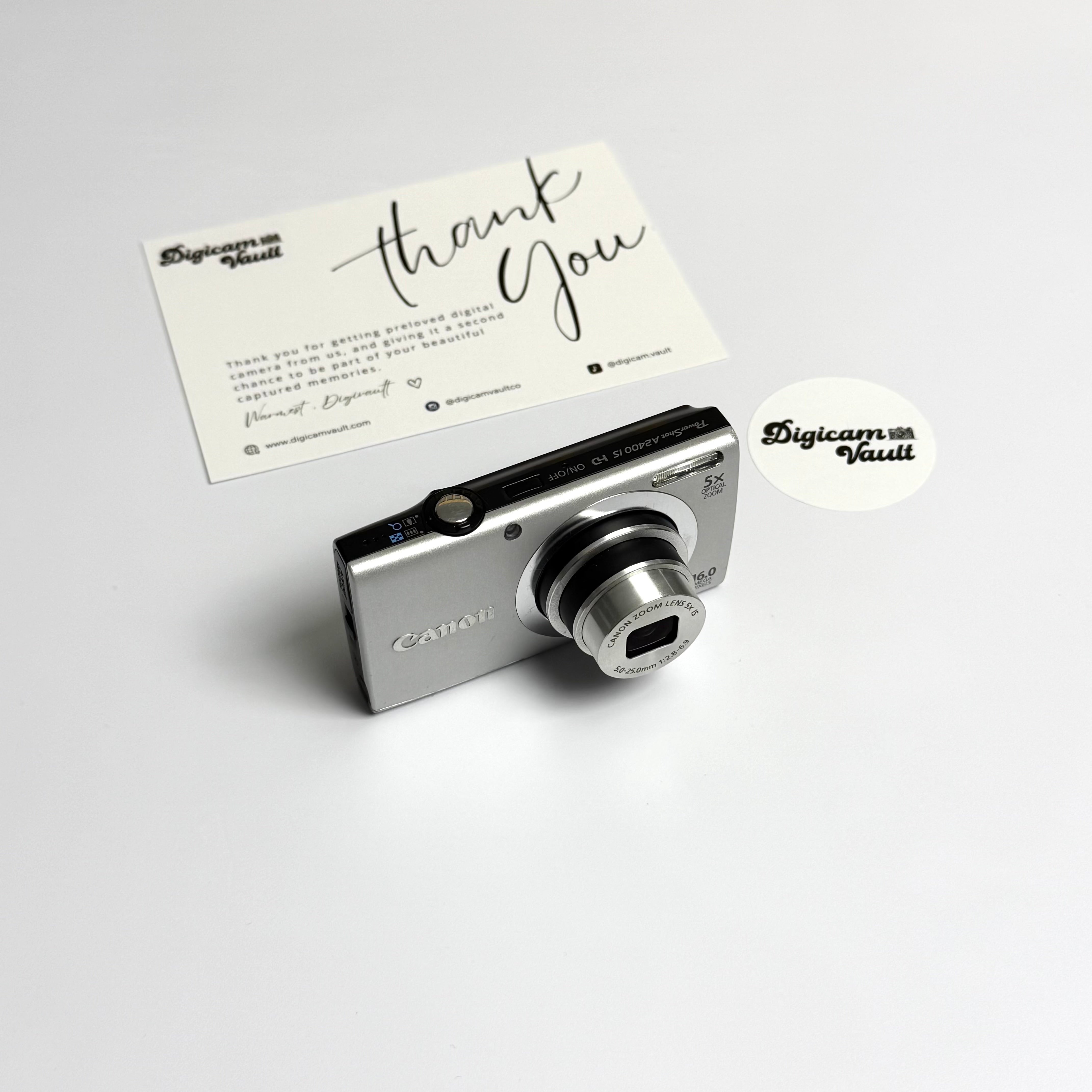 CANON POWERSHOT A2300 [SILVER] - PICKED BY LISA ✮