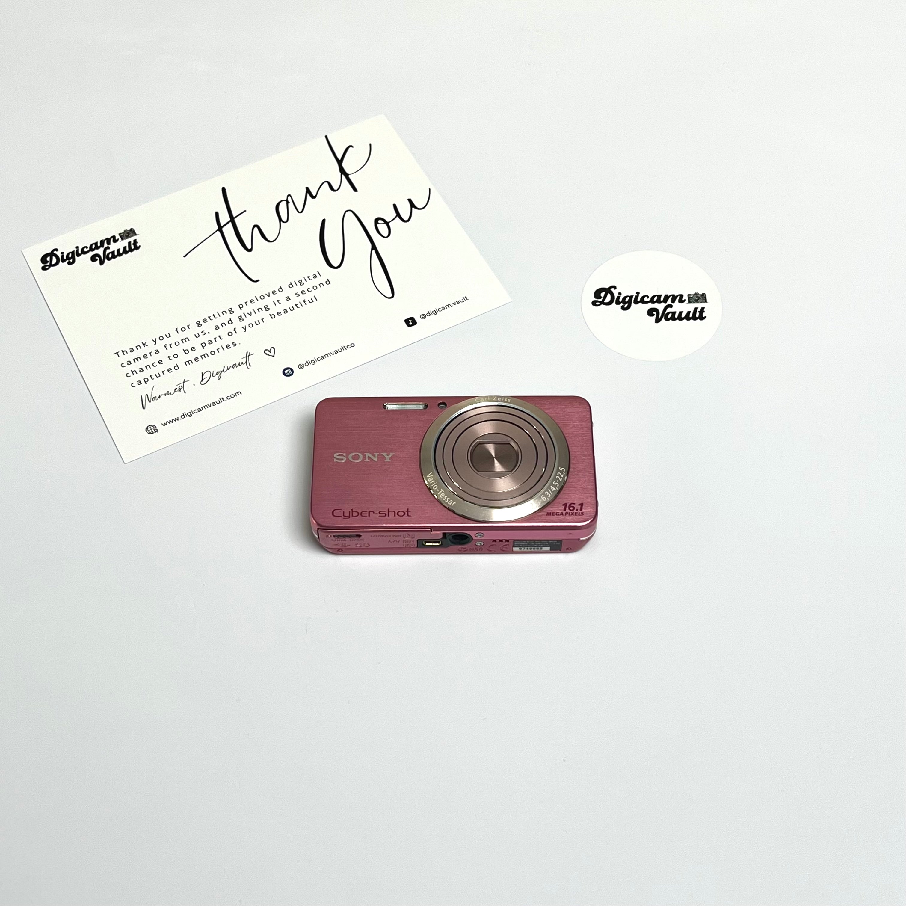 SONY CYBERSHOT DSC-W630 [PINK]