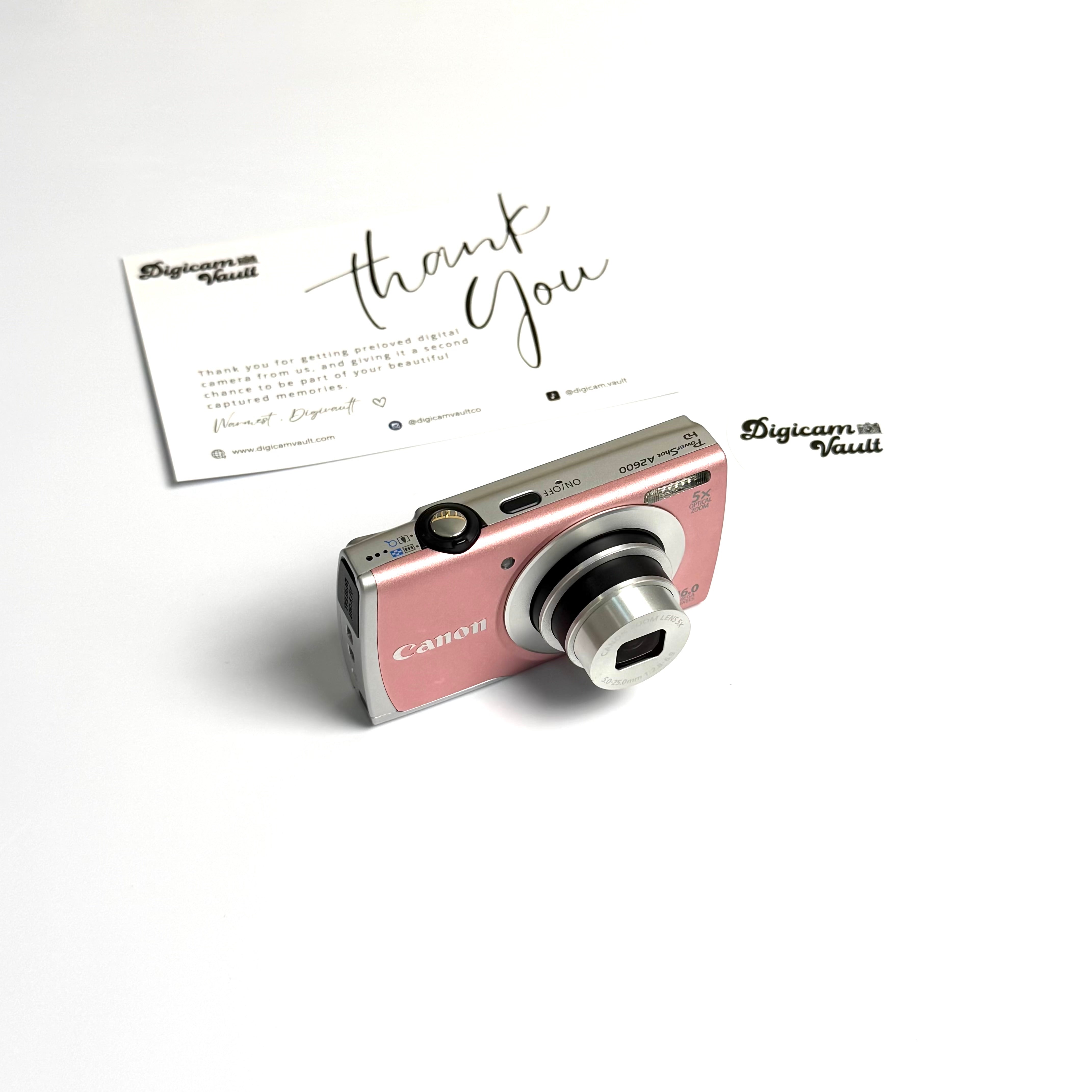 CANON POWERSHOT A2600 [PINK]