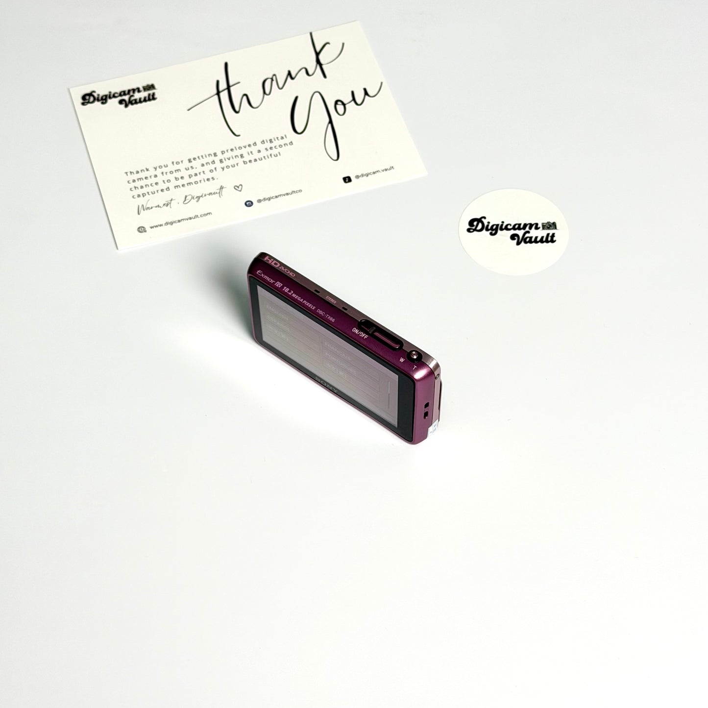 SONY CYBERSHOT DSC-TX66 [PINK]