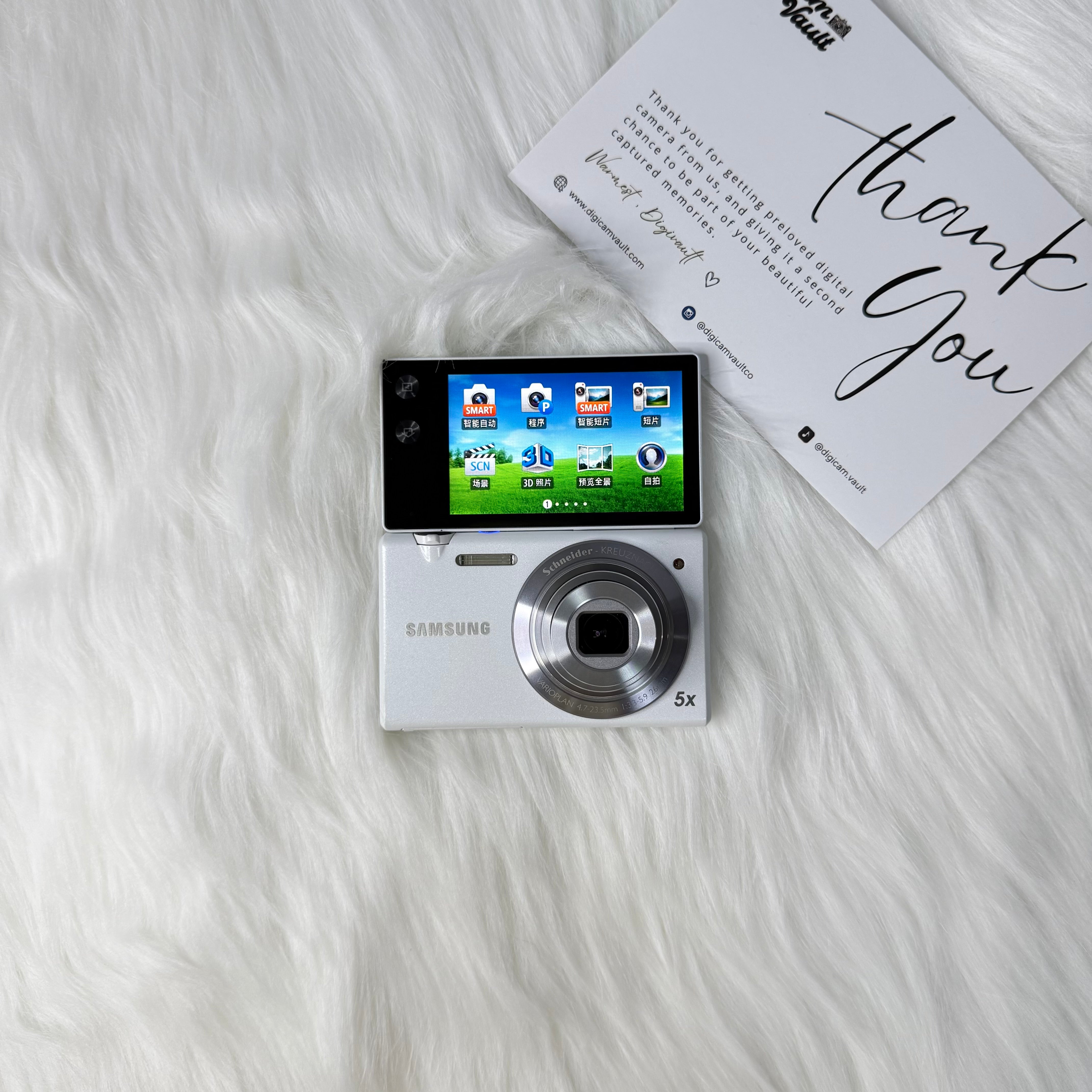 〖美品！動作確認済み〗SAMSUNG MV800 デジタルカメラ Samsung MV Series MV800 16.1MP Digital Camera - Black (EC