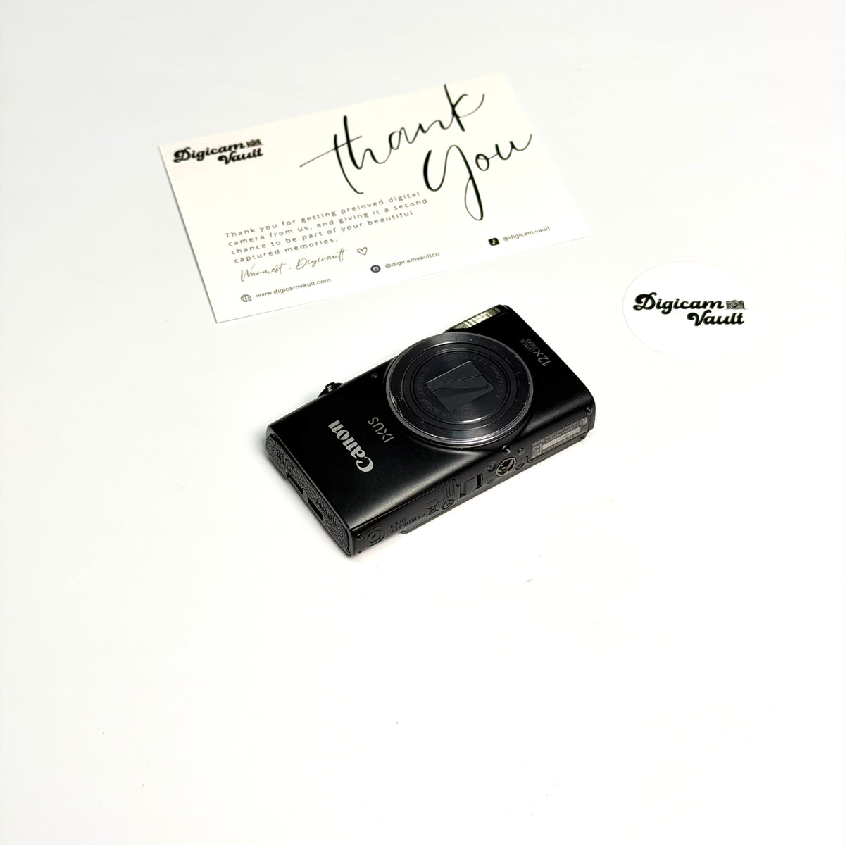 CANON POWERSHOT IXUS 275 HS [BLACK] - POPULAR ✮