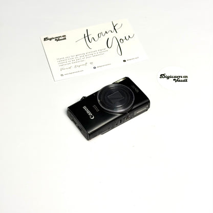 CANON POWERSHOT IXUS 275 HS [BLACK] - POPULAR ✮