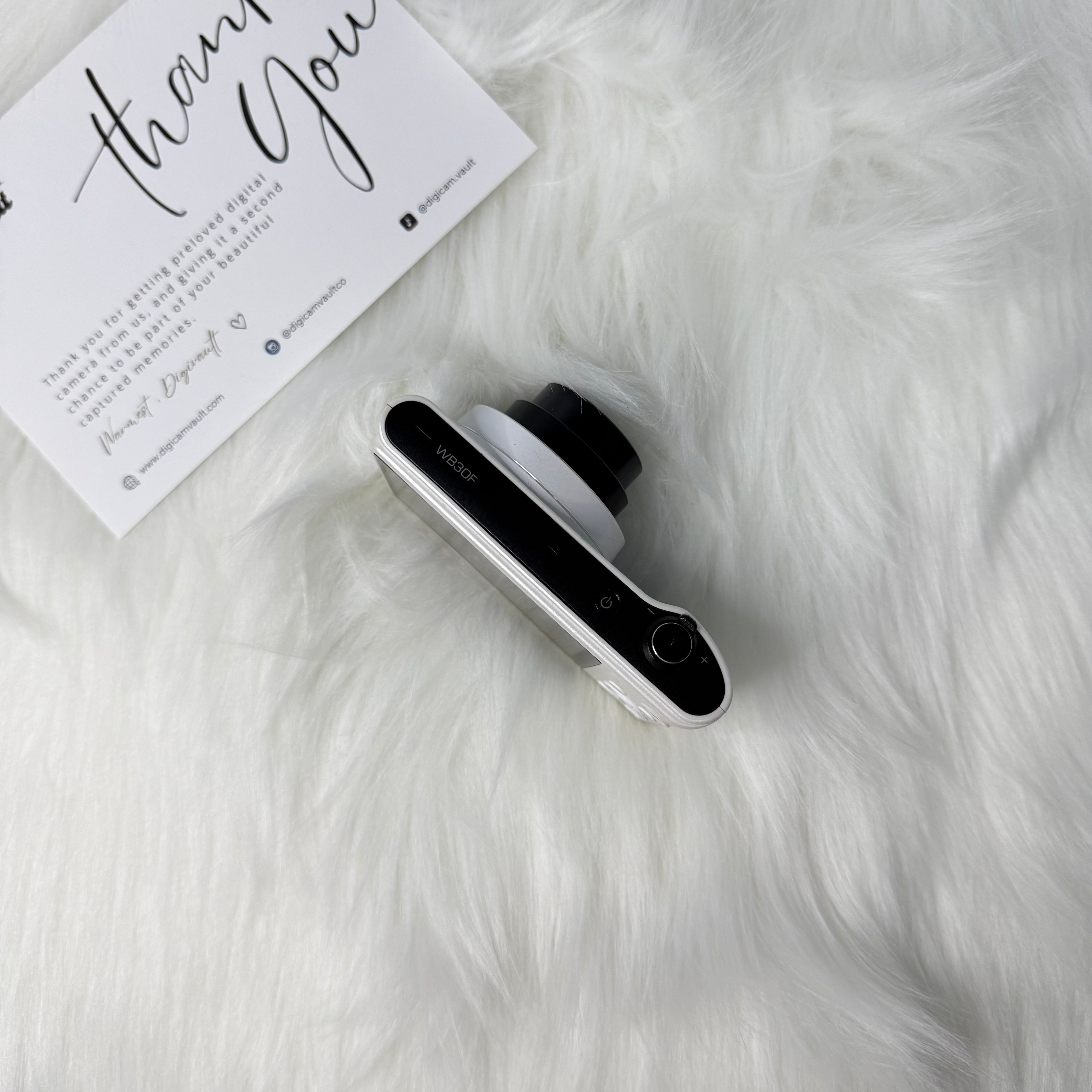SAMSUNG WB30F [WHITE]