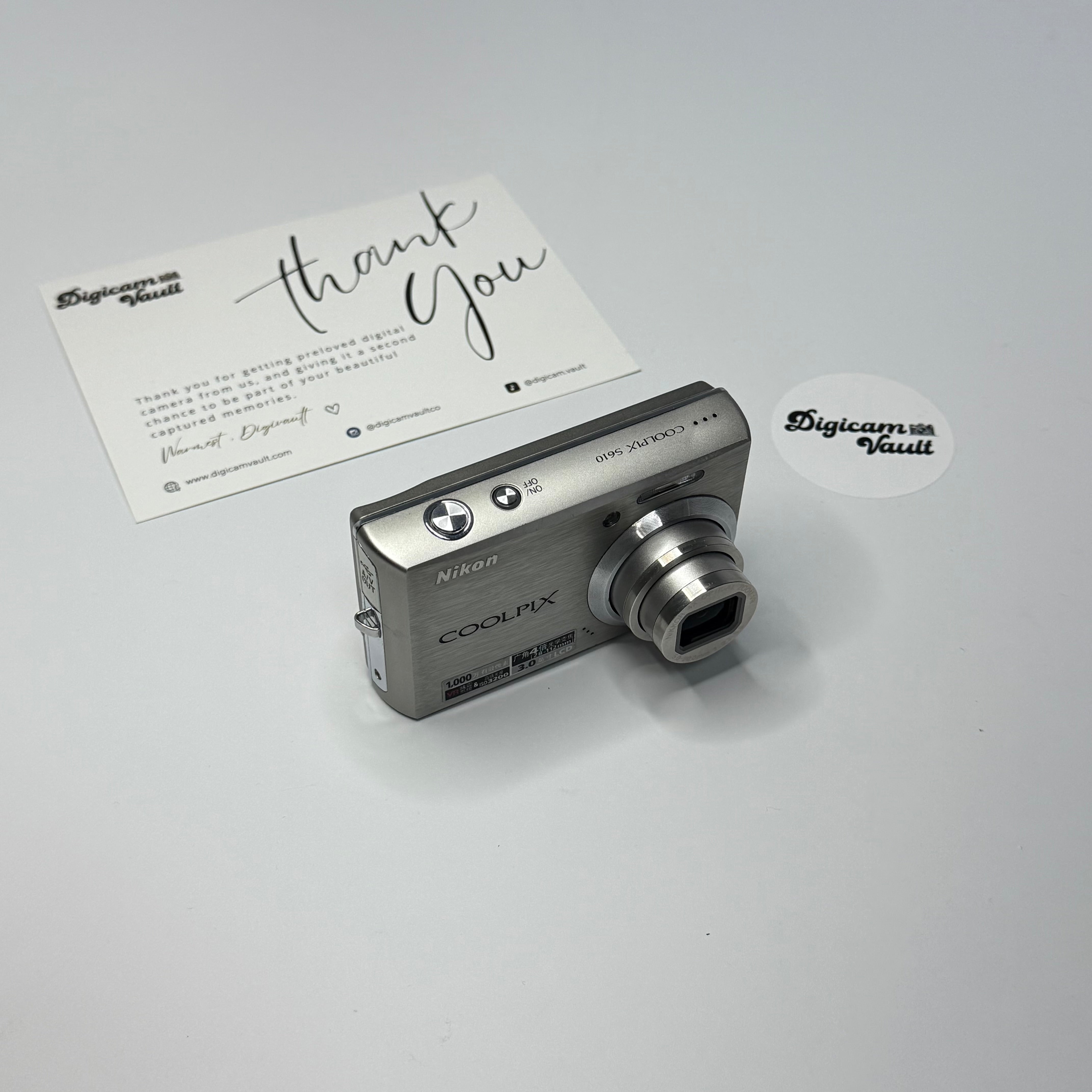 NIKON COOLPIX S610 [SILVER]