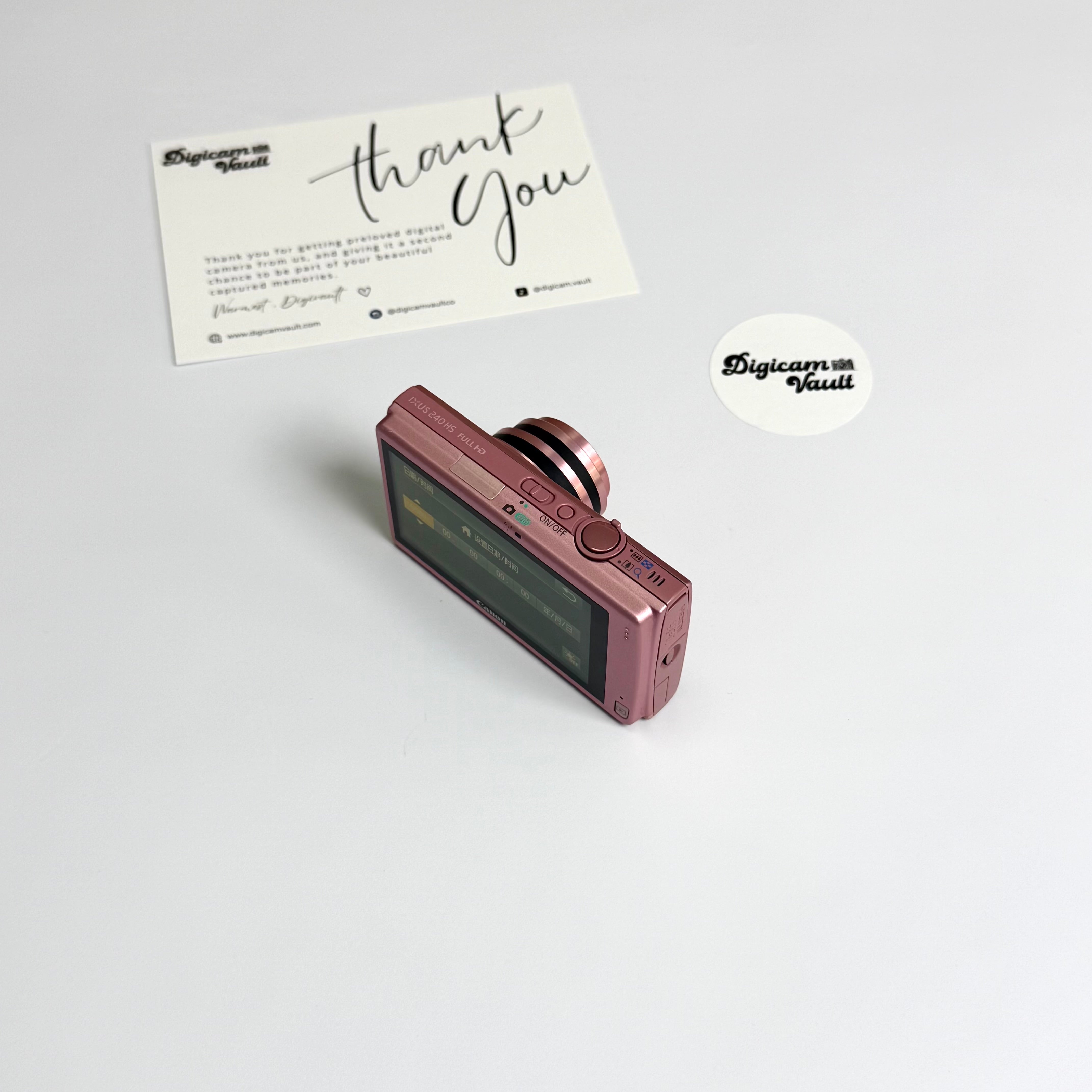 CANON IXUS 240 HS [PINK]