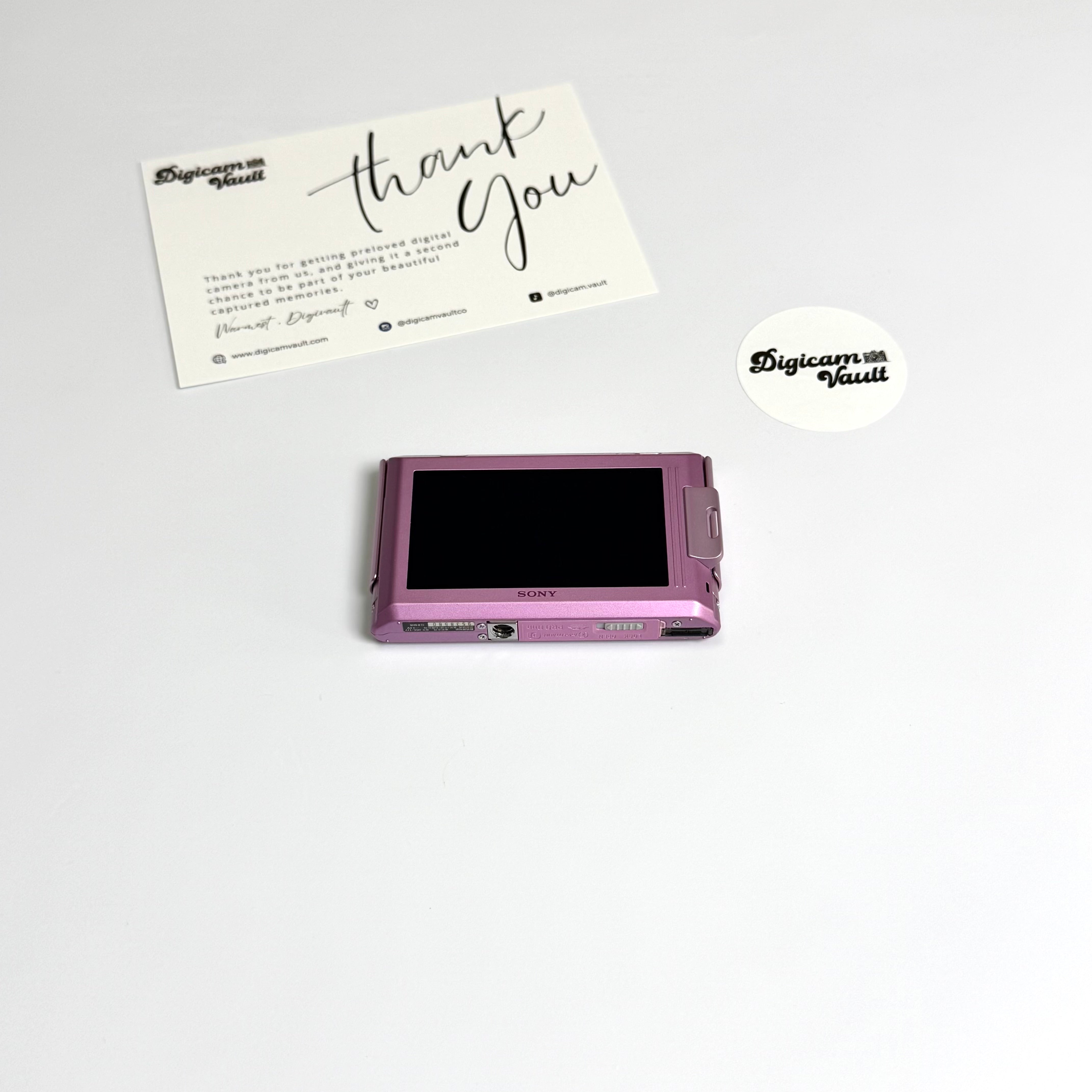 SONY CYBERSHOT T77 [PINK]