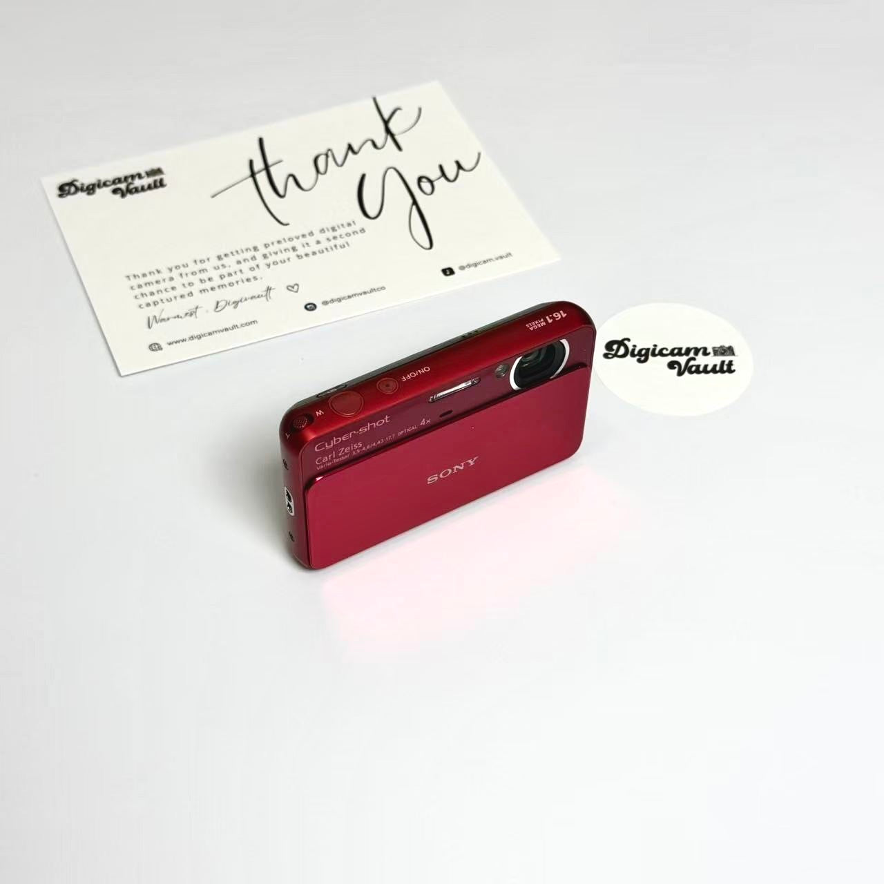 SONY CYBERSHOT DSC-T110 [ROSE RED] - TEAM FAV✮
