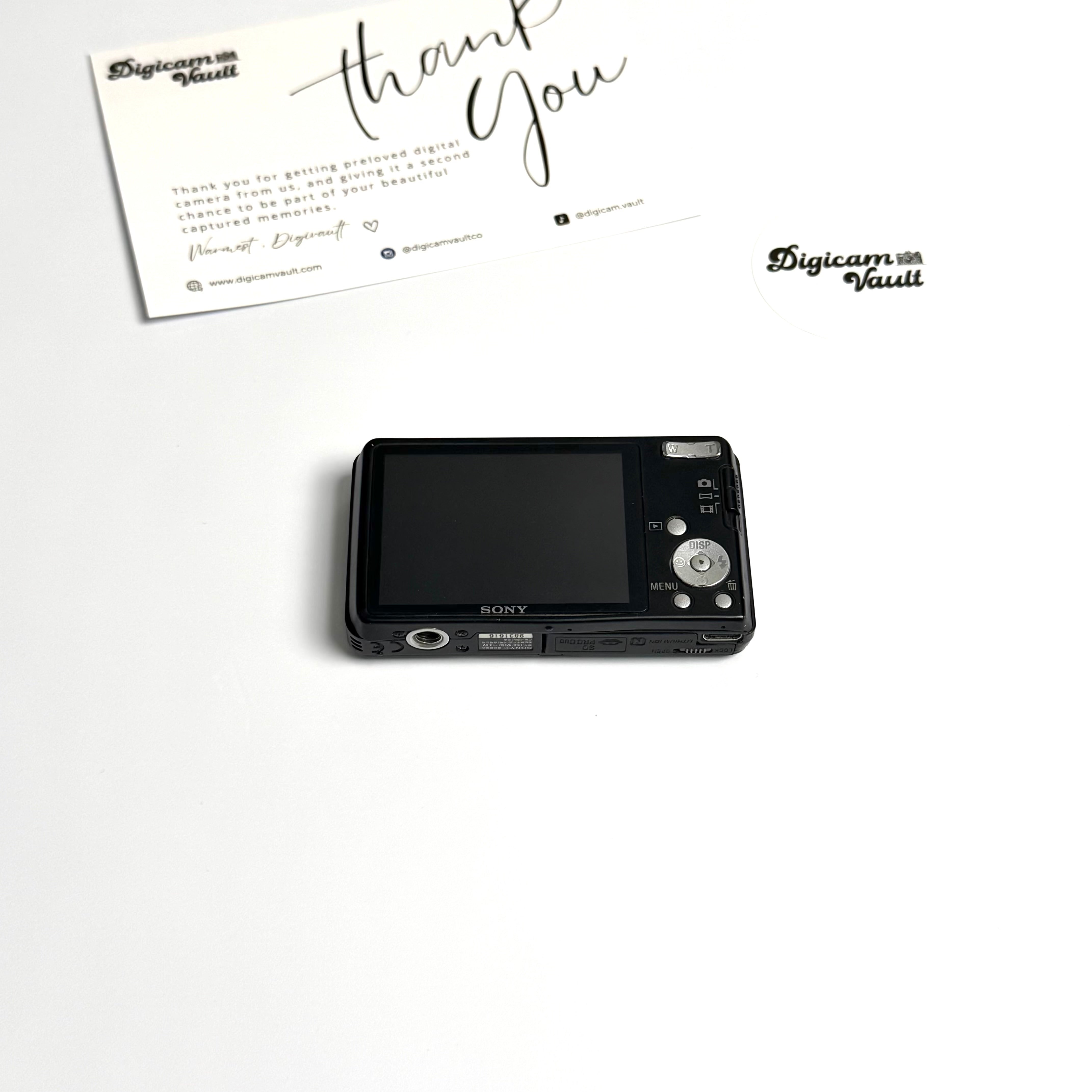 SONY CYBERSHOT DSC-W350 [BLACK]