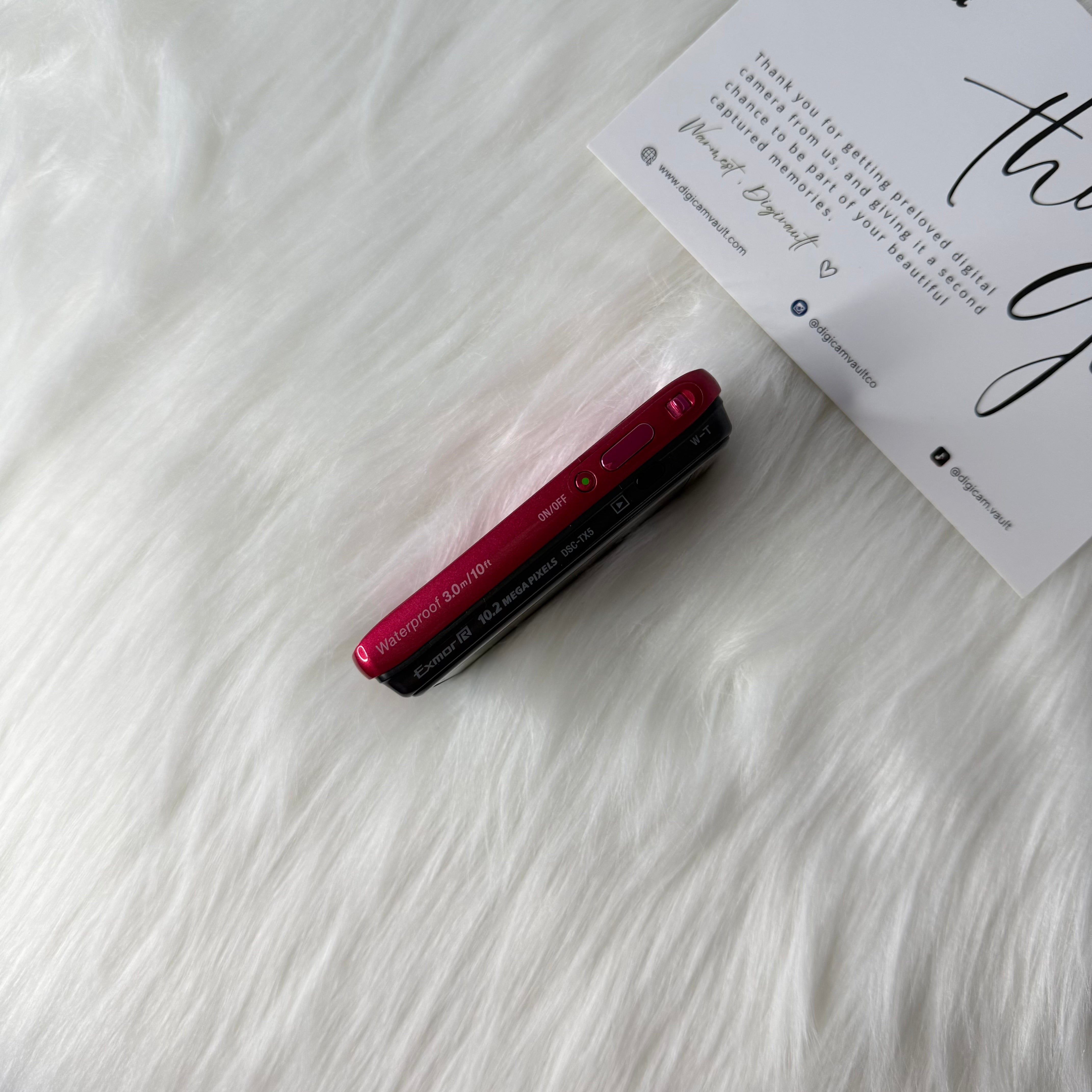 SONY CYBERSHOT DSC-TX5 [PINK]