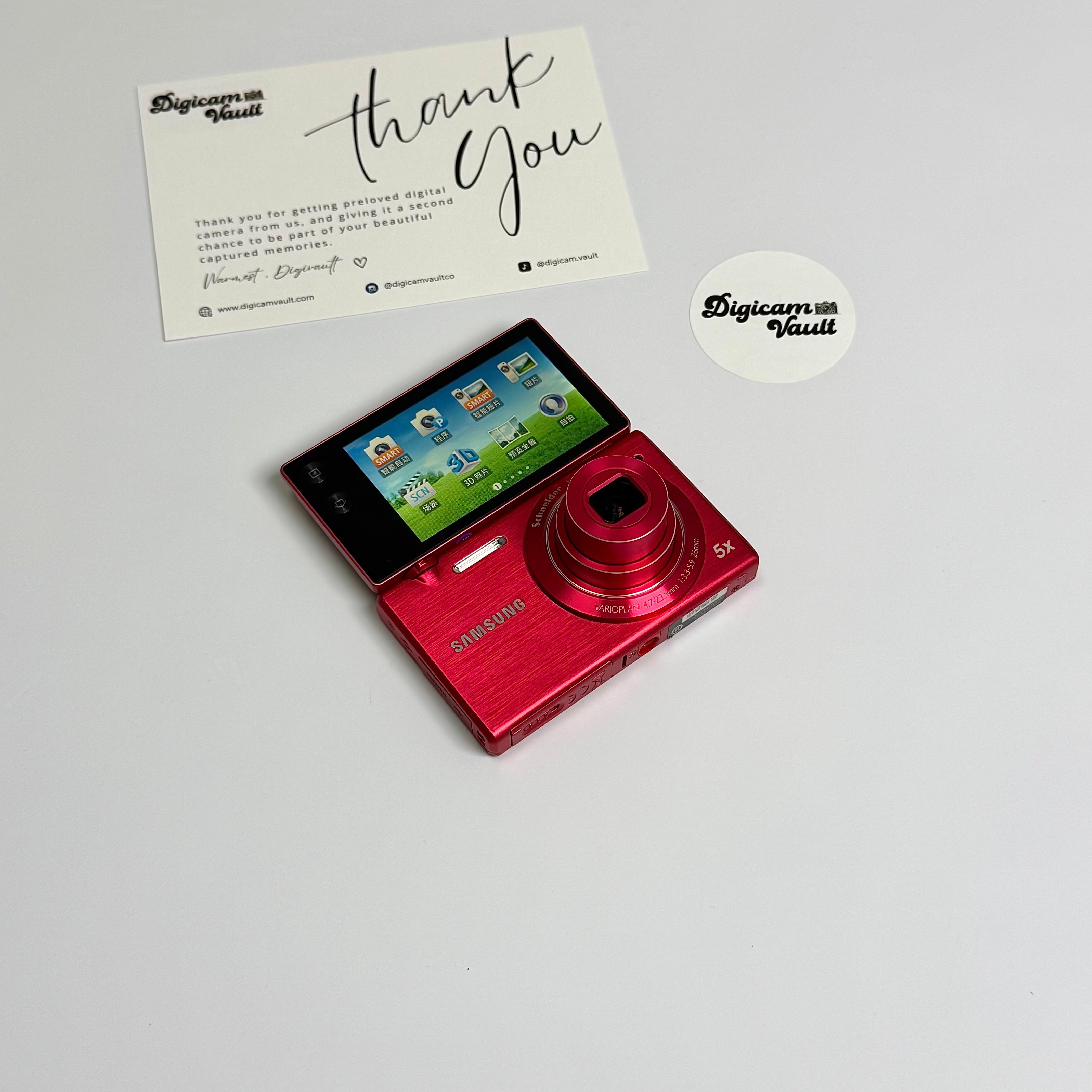 SAMSUNG MV800 [RED] - RARE ✮