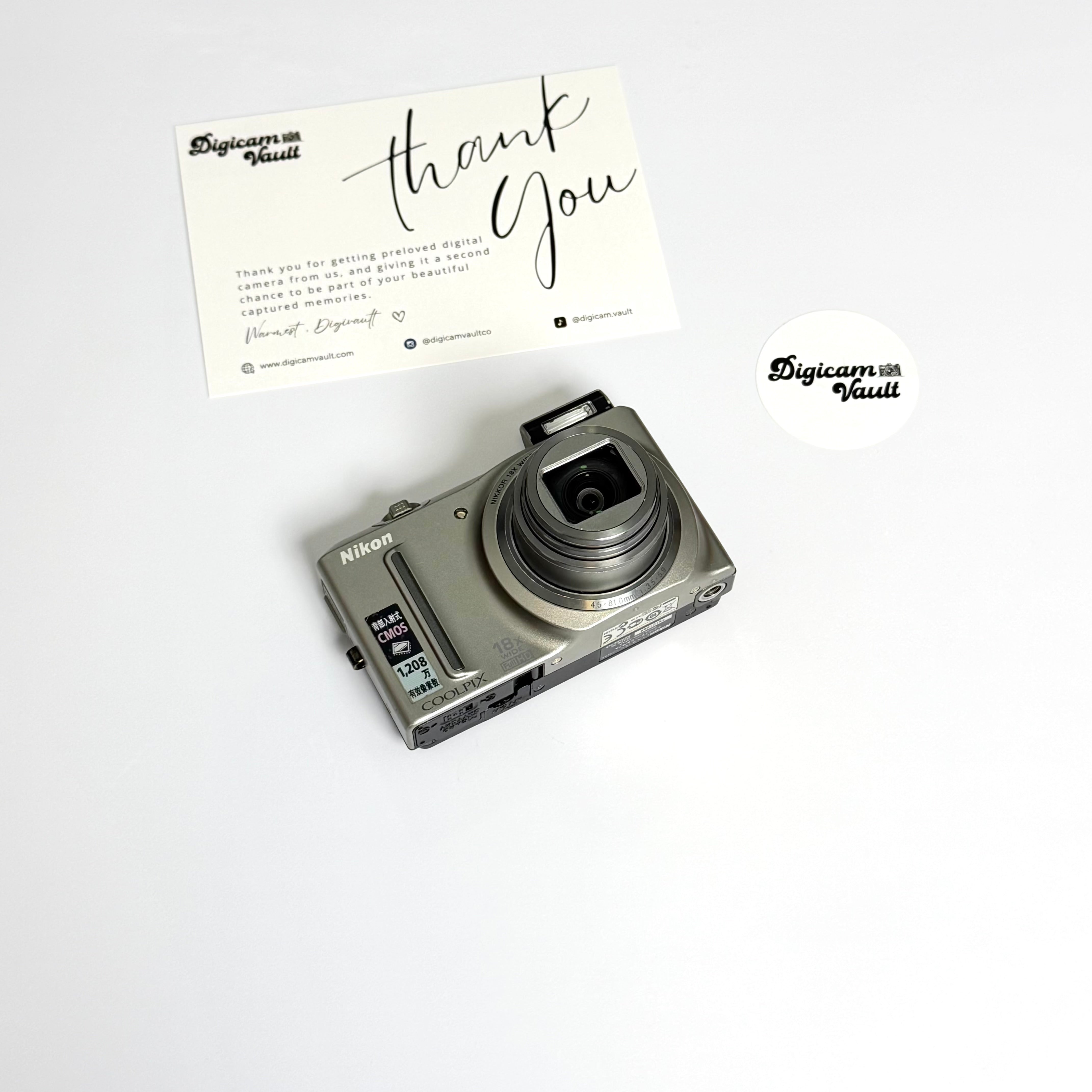 NIKON COOLPIX S9100 [SILVER]