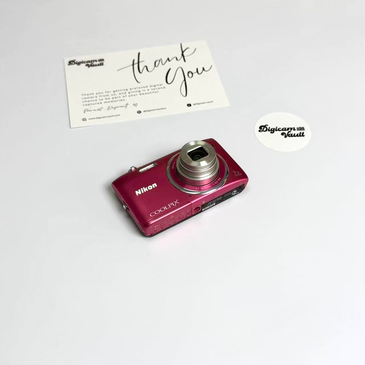 NIKON COOLPIX S3500 [PINK]