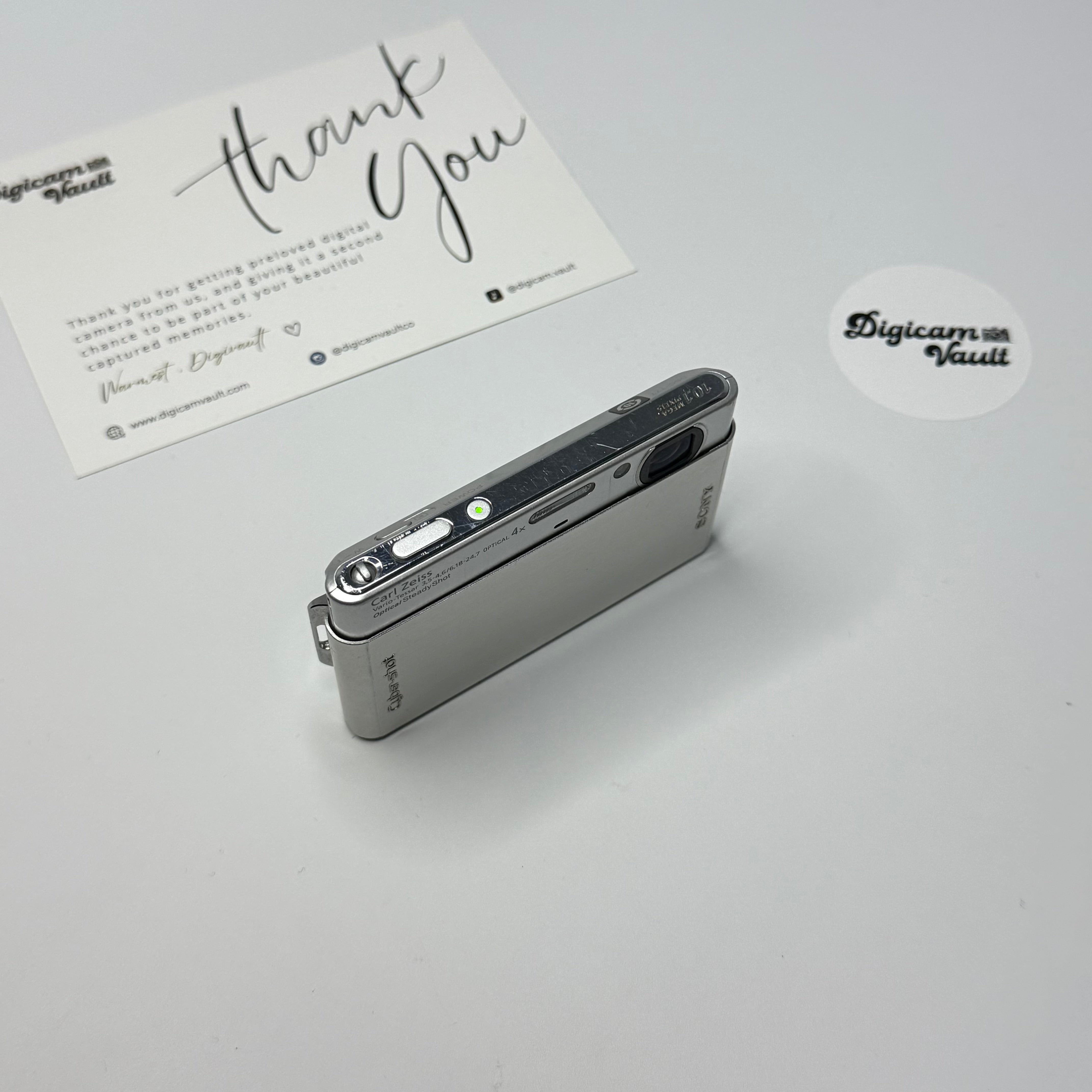 SONY CYBERSHOT DSC-T77 [SILVER]