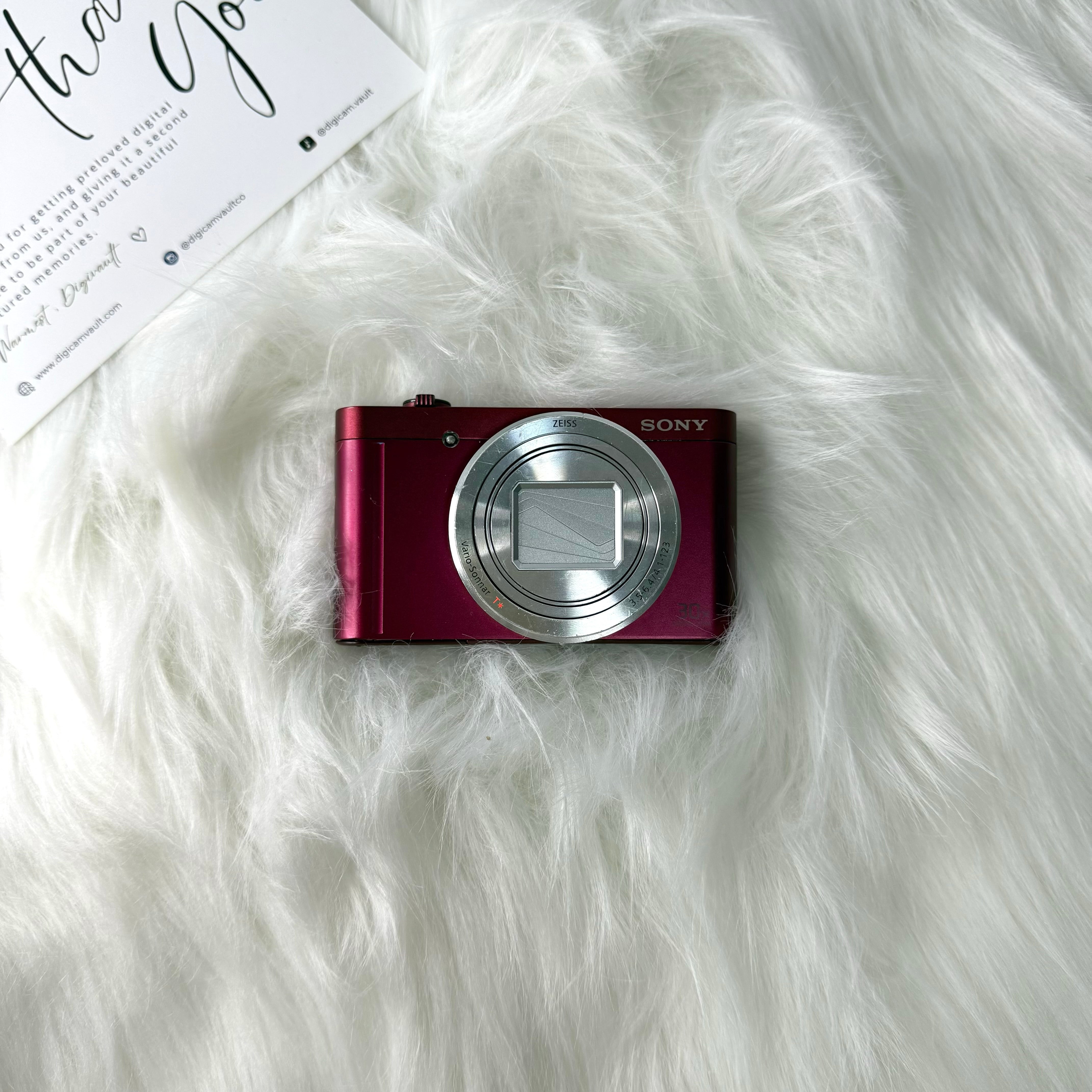 SONY CYBERSHOT DSC-WX500 [RED]