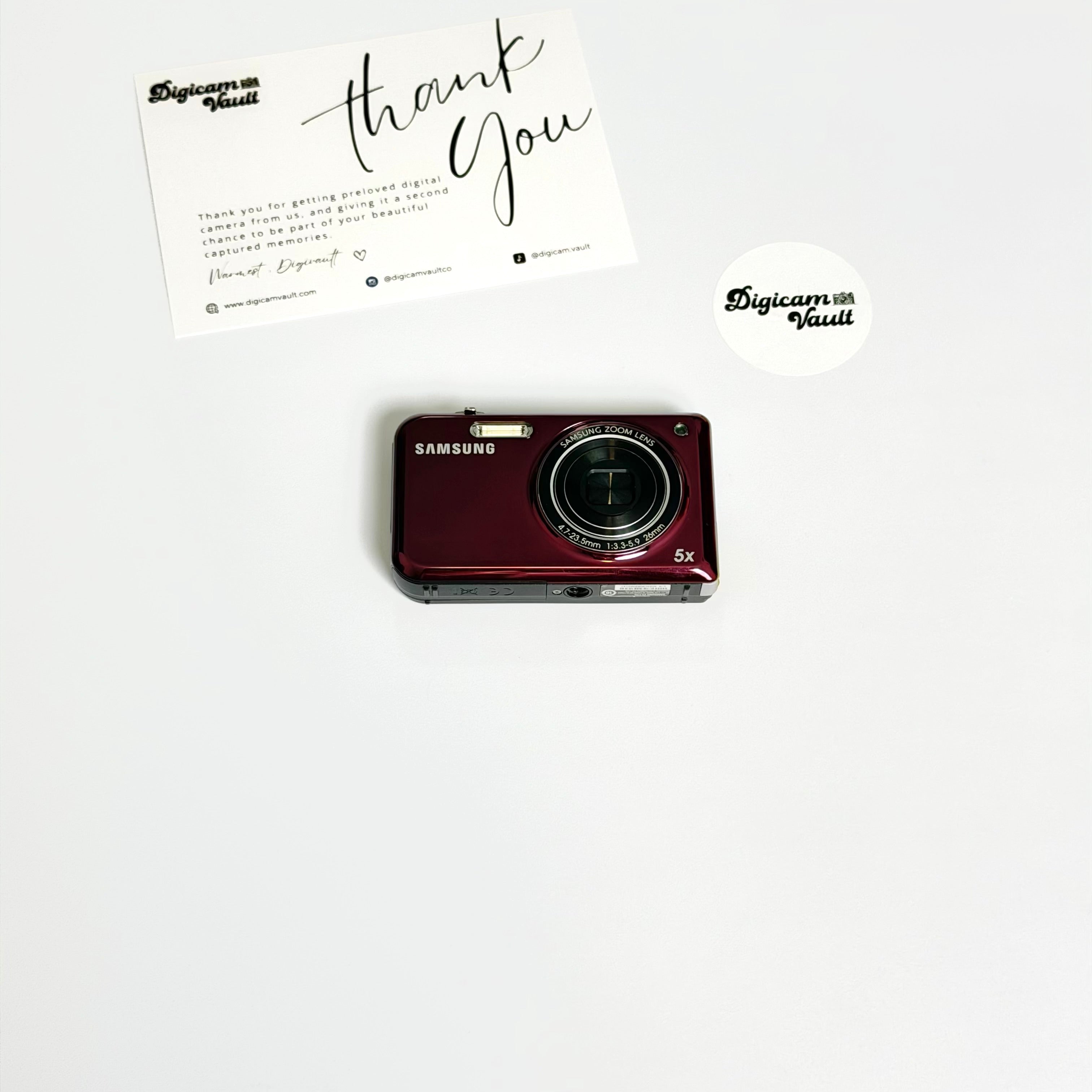 SAMSUNG PL170 [DARK RED] - RARE ✮