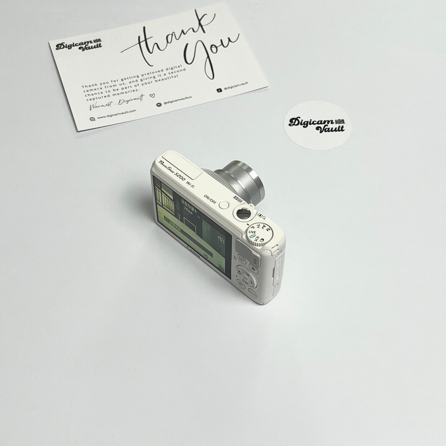 CANON POWERSHOT S200 [WHITE]