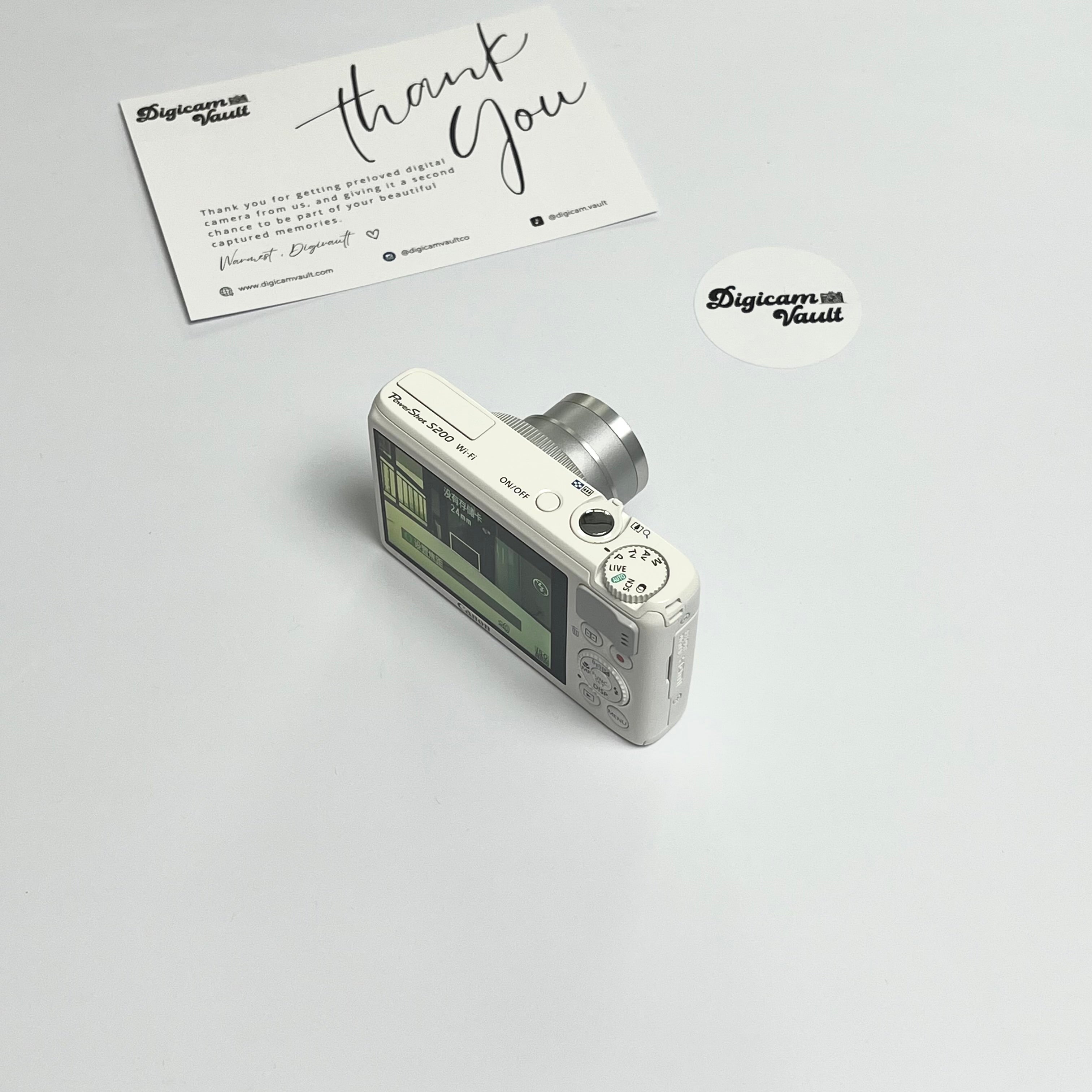 CANON POWERSHOT S200 [WHITE]