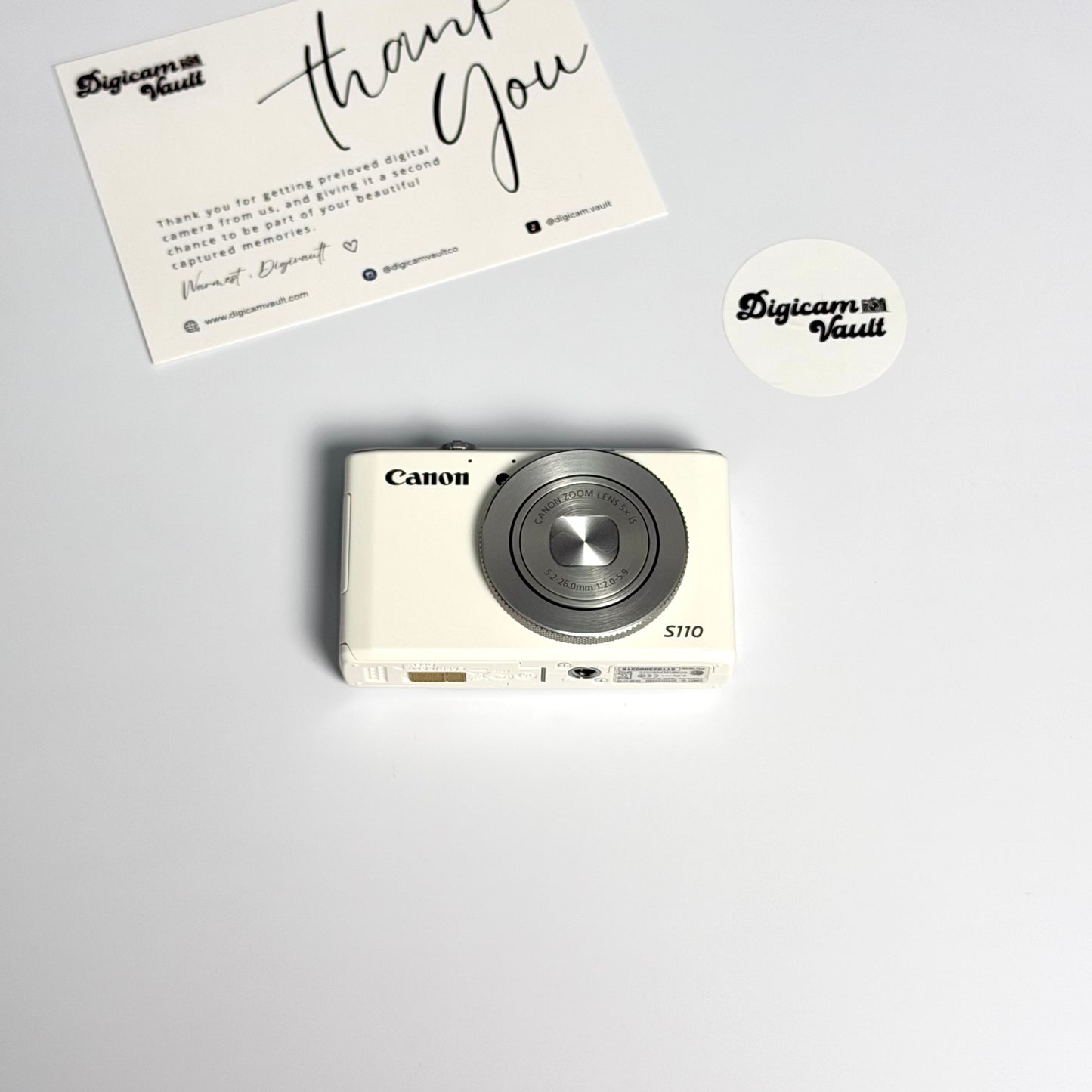 CANON POWERSHOT S110 [WHITE]