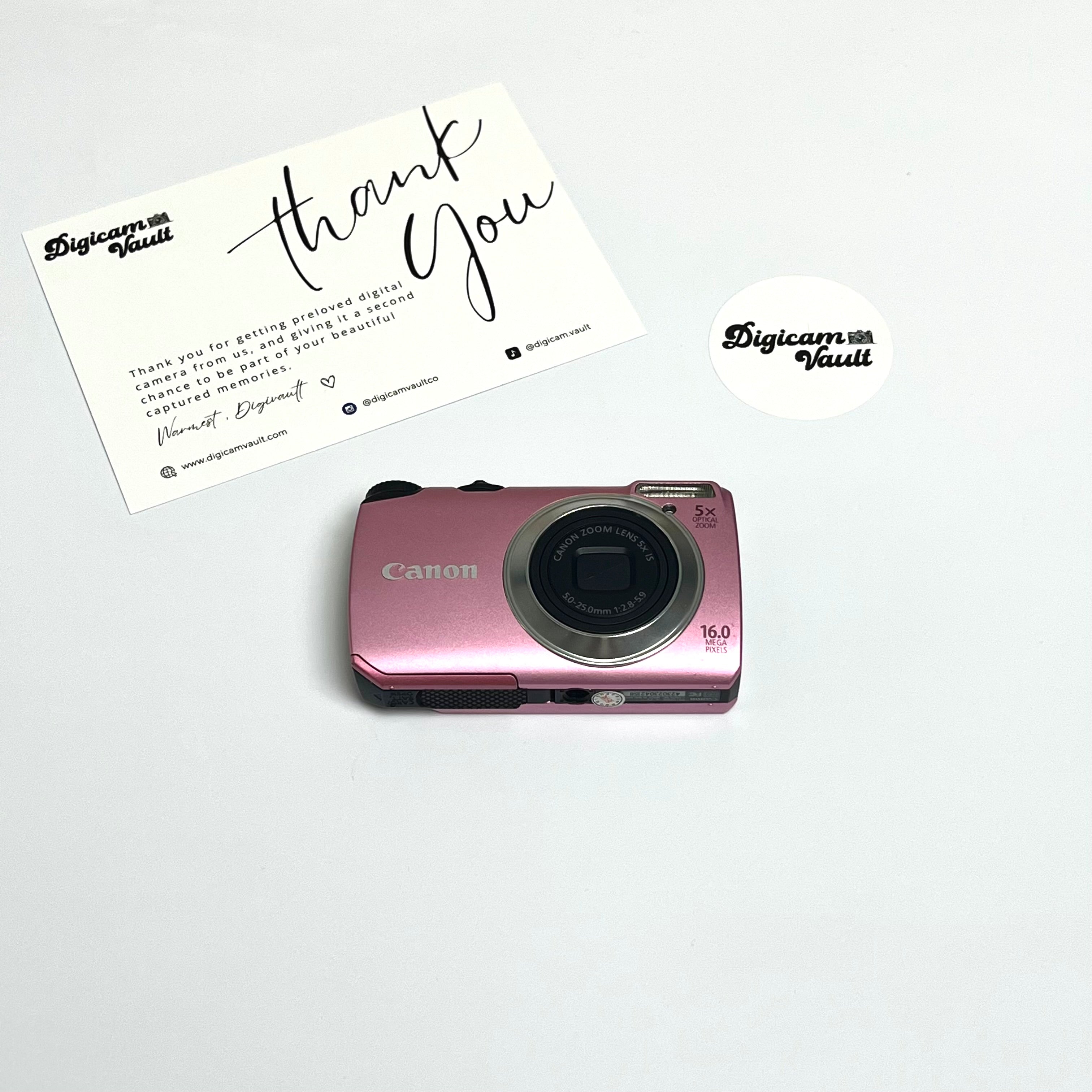 CANON POWERSHOT A3300 IS [PINK]