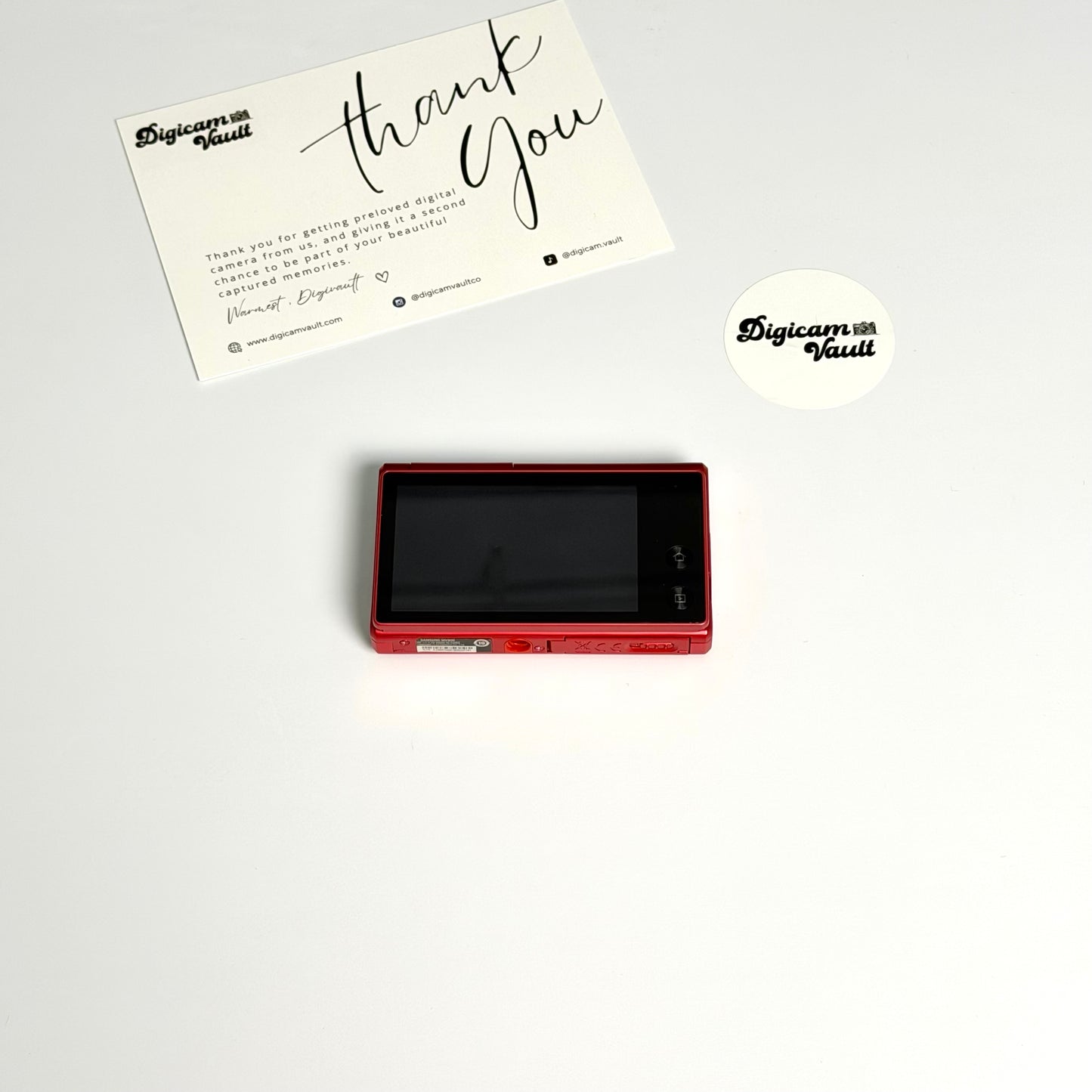 SAMSUNG MV800 [RED] - RARE ✮