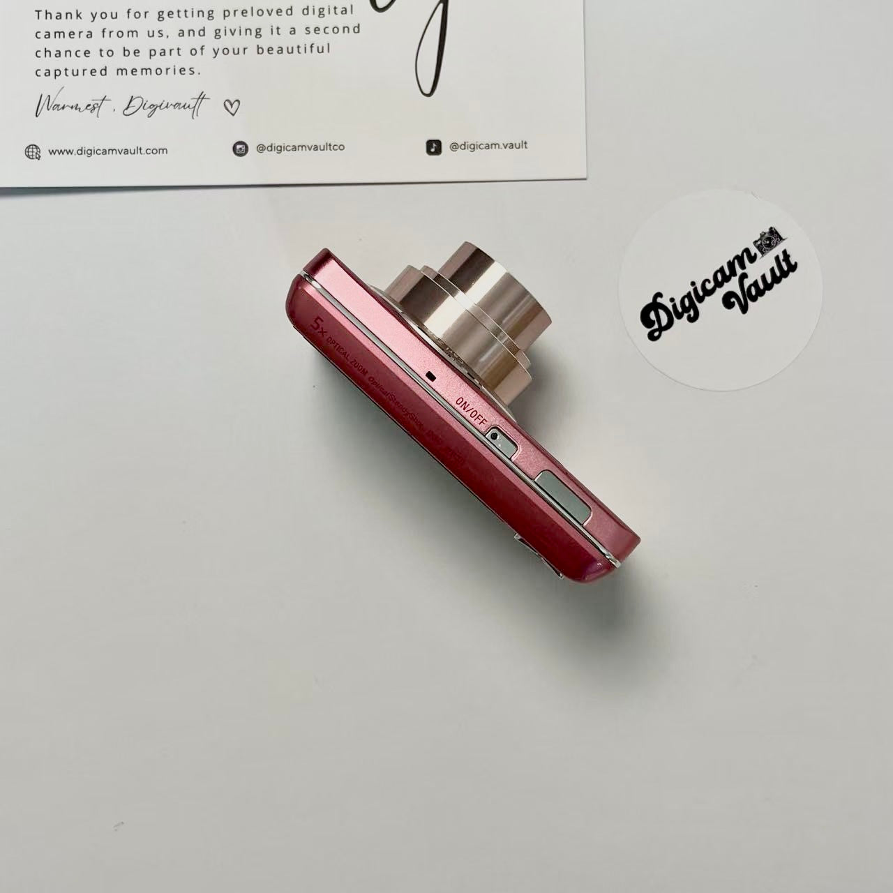 SONY CYBERSHOT DSC-W630 [PINK] - TEAM FAV ✶