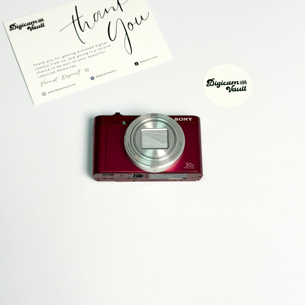 SONY CYBERSHOT DSC-WX500 [RED] - RARE ✮