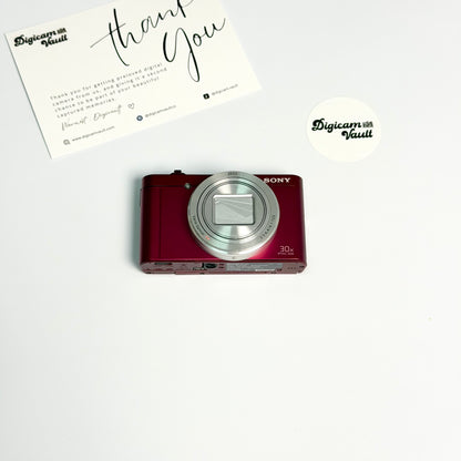 SONY CYBERSHOT DSC-WX500 [RED] - RARE ✮