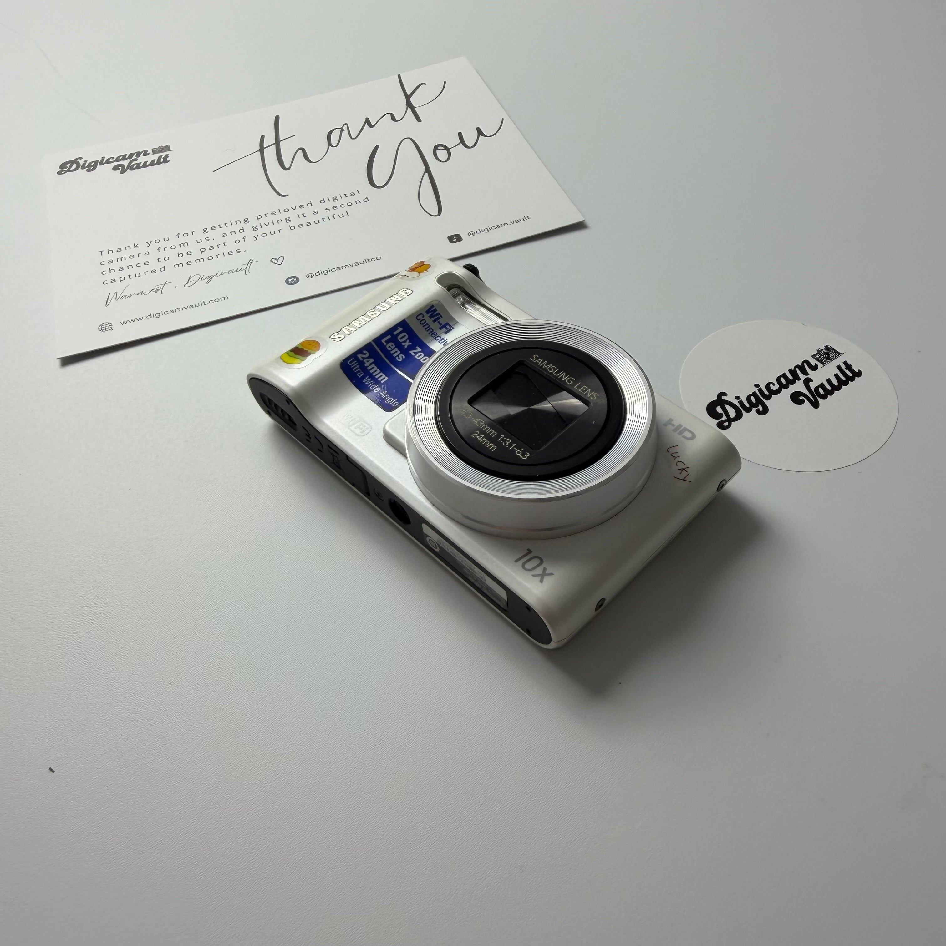 SAMSUNG WB30F [WHITE]