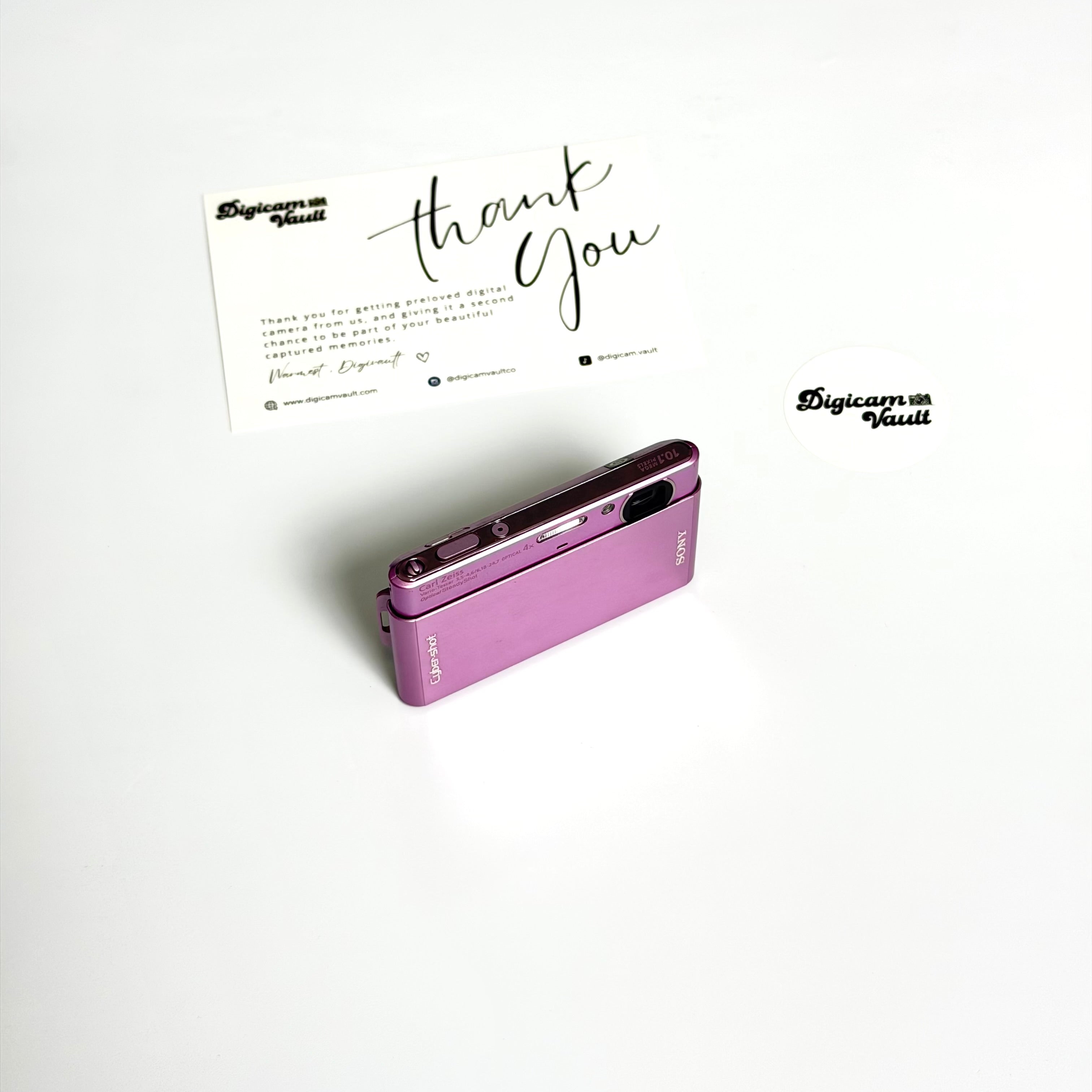 SONY CYBERSHOT T77 [PINK]