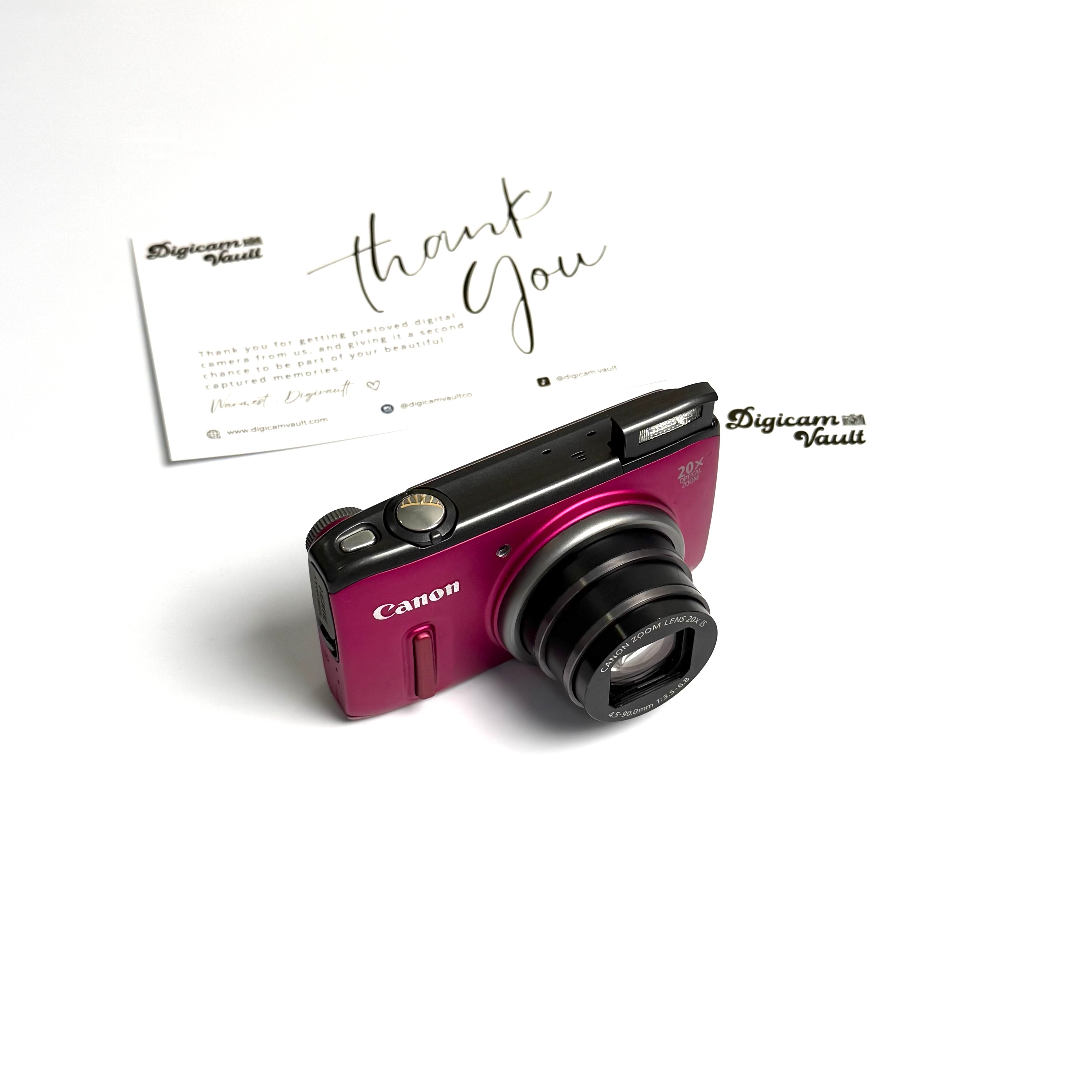 CANON POWERSHOT SX240 HS [ROSE PINK]