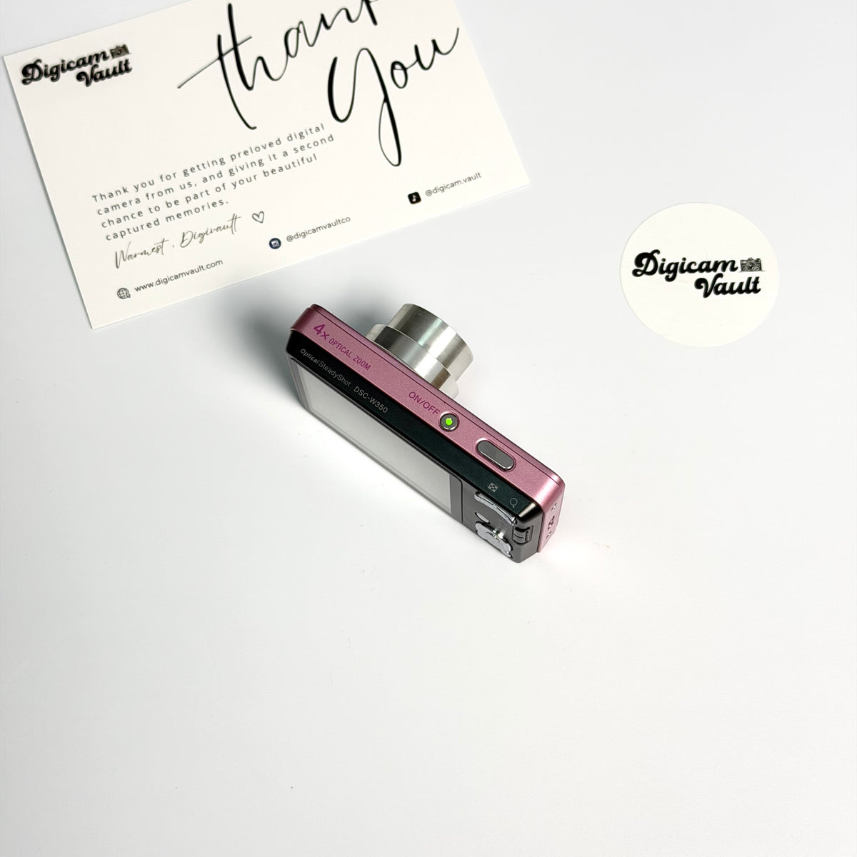 SONY CYBERSHOT DSC-W350 [PINK] - TEAM FAV✮