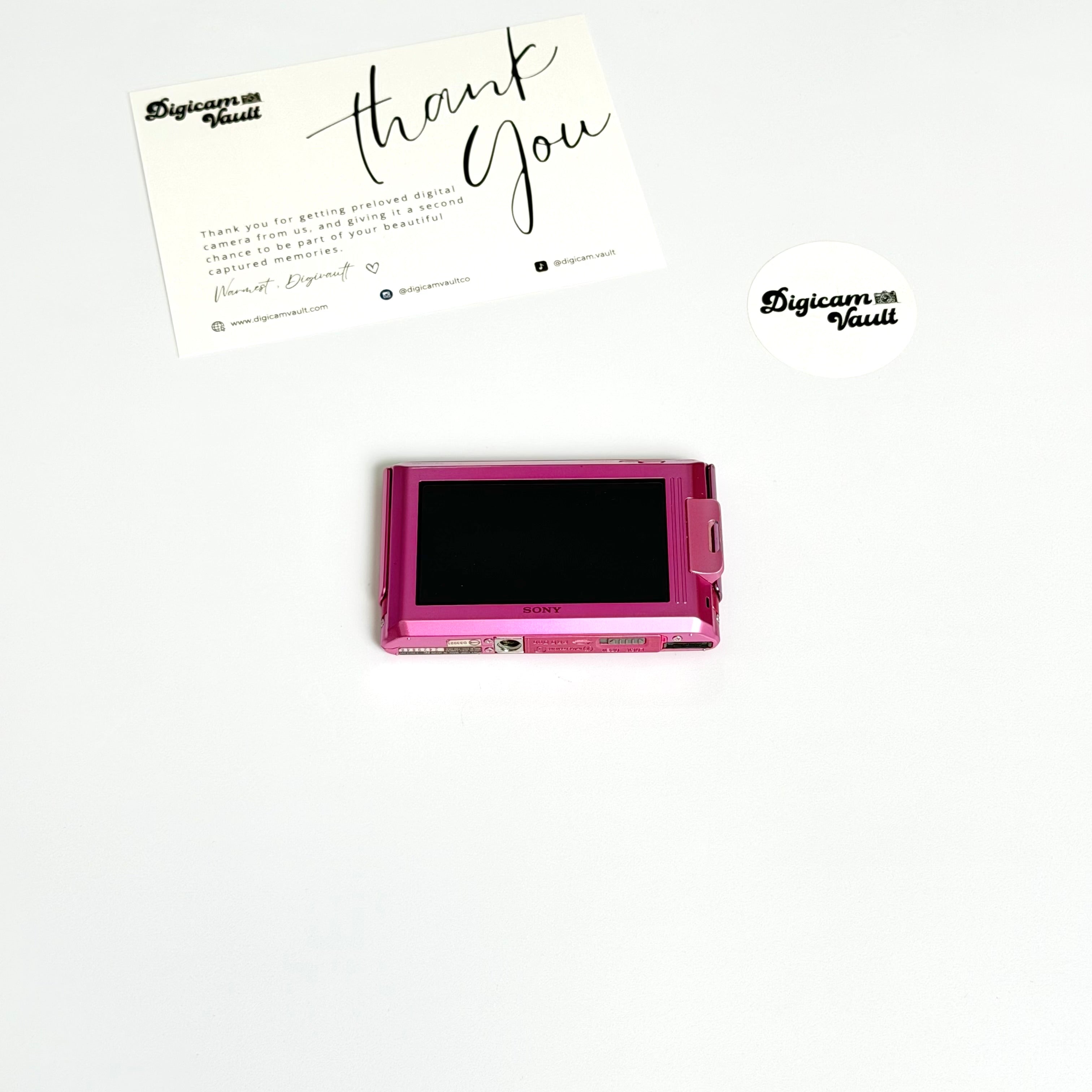 SONY CYBERSHOT DSC-T90 [PINK]