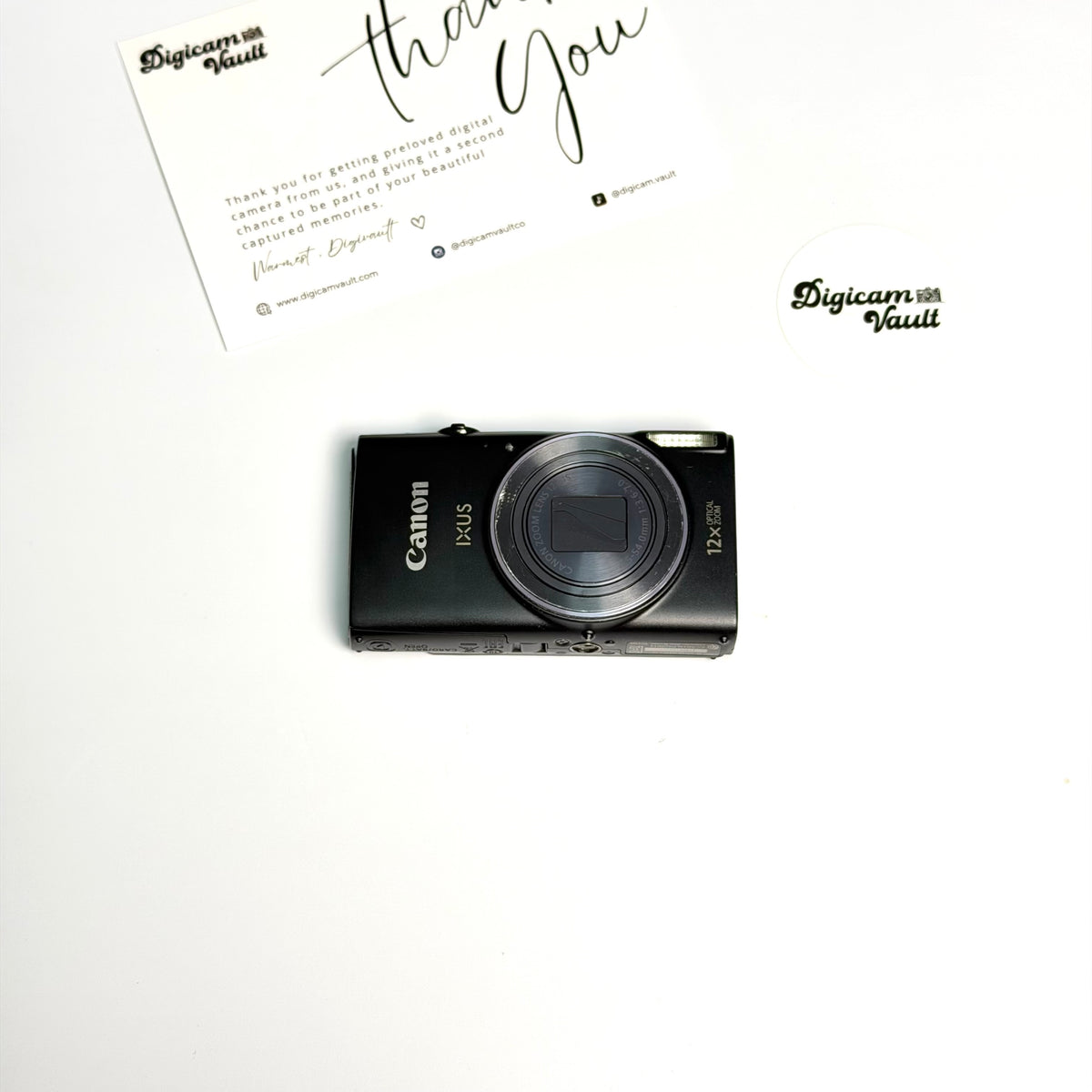 CANON POWERSHOT IXUS 275 HS [BLACK] - POPULAR ✮