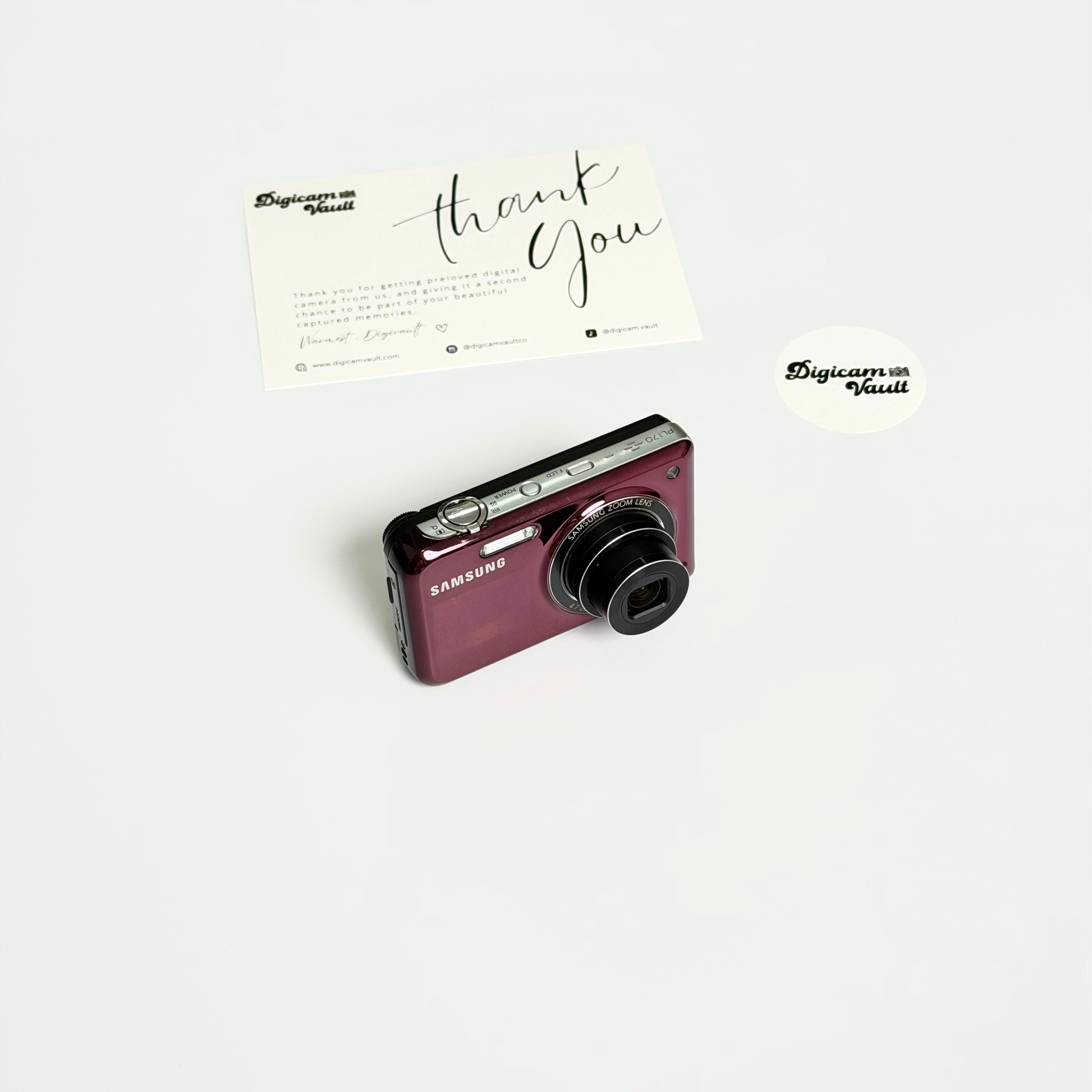 SAMSUNG PL170 [DARK RED] - RARE ✮