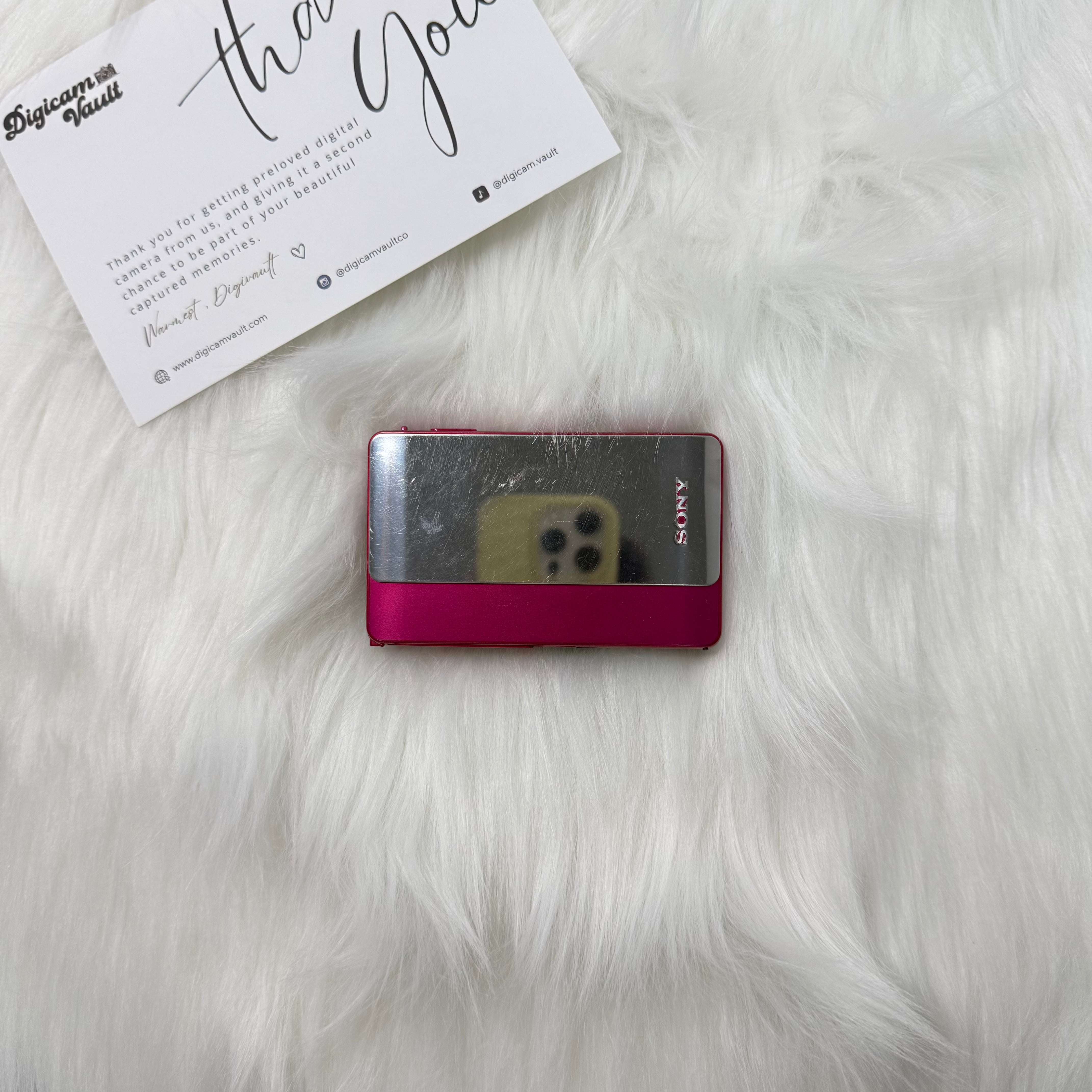 SONY CYBERSHOT DSC-TX5 [SILVER PINK]