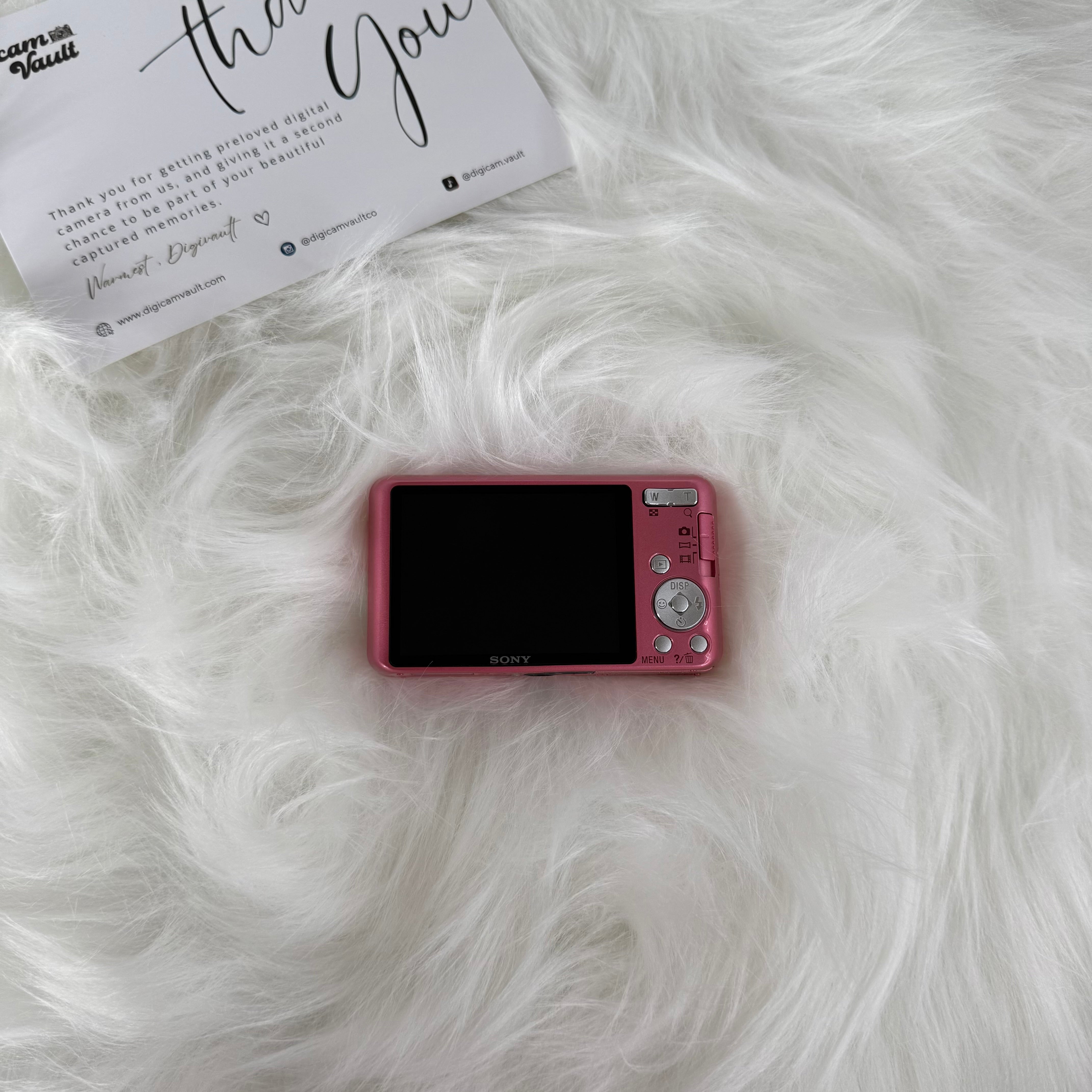 SONY CYBERSHOT DSC-W630 [PINK]