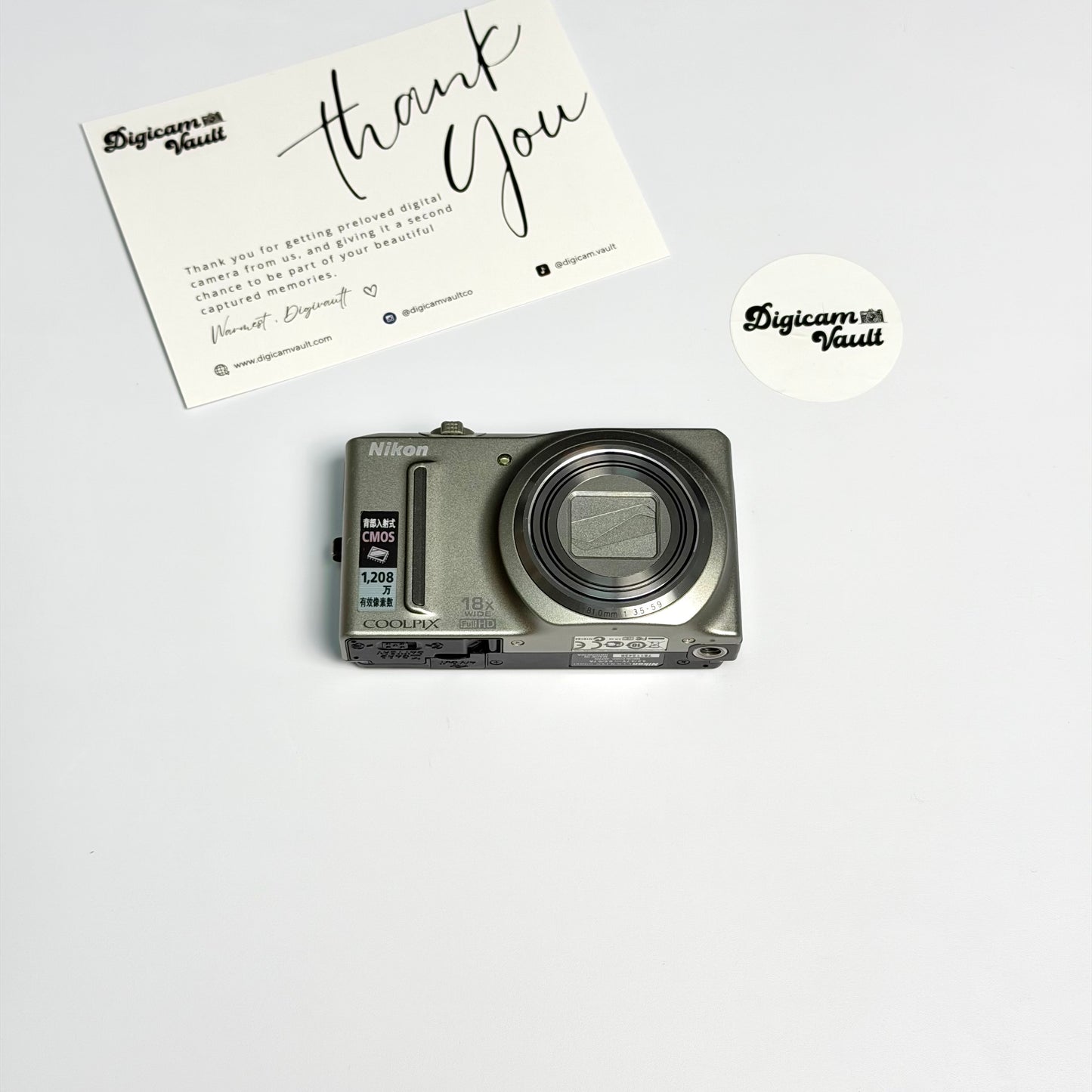 NIKON COOLPIX S9100 [SILVER]