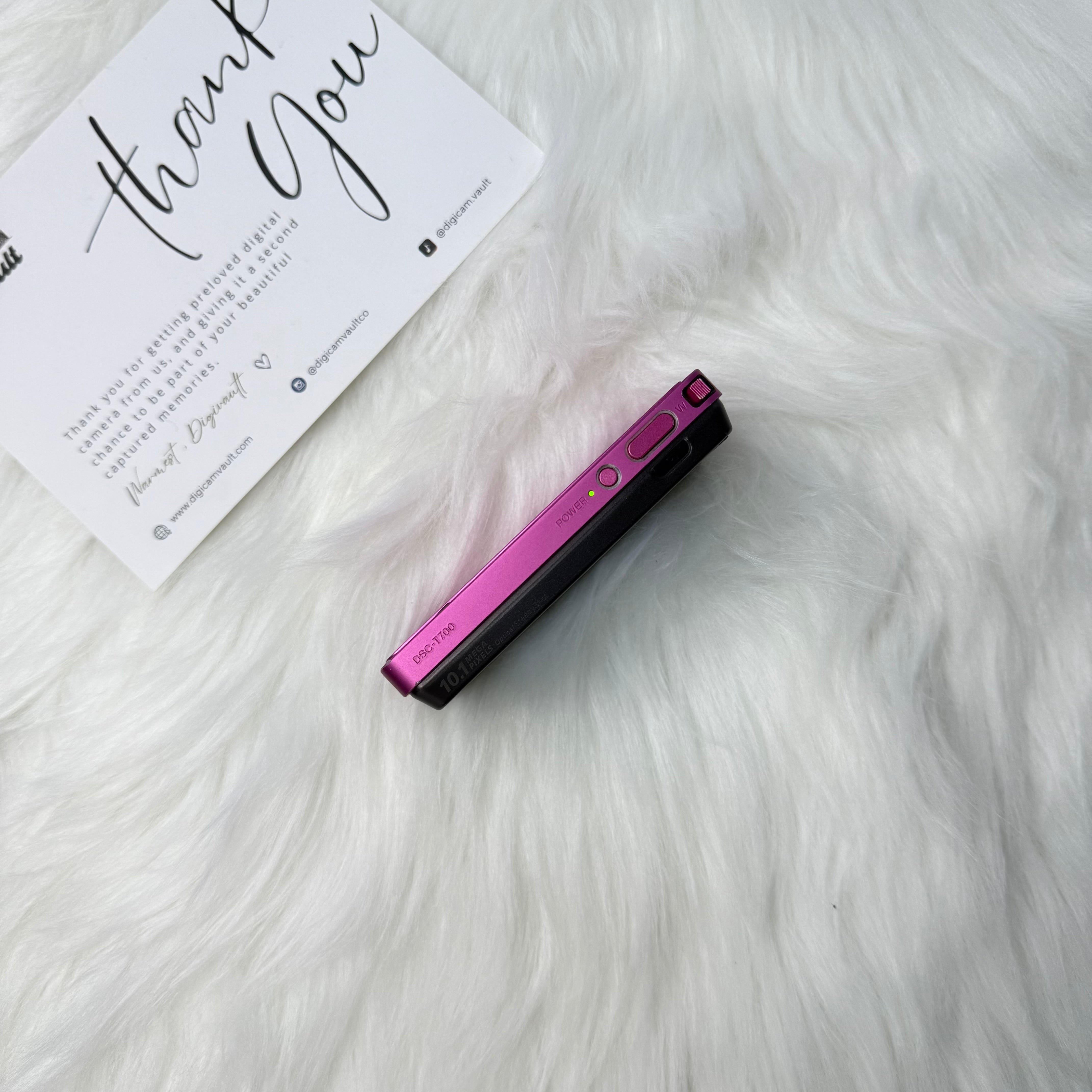 SONY CYBERSHOT DSC-T700 [PINK]