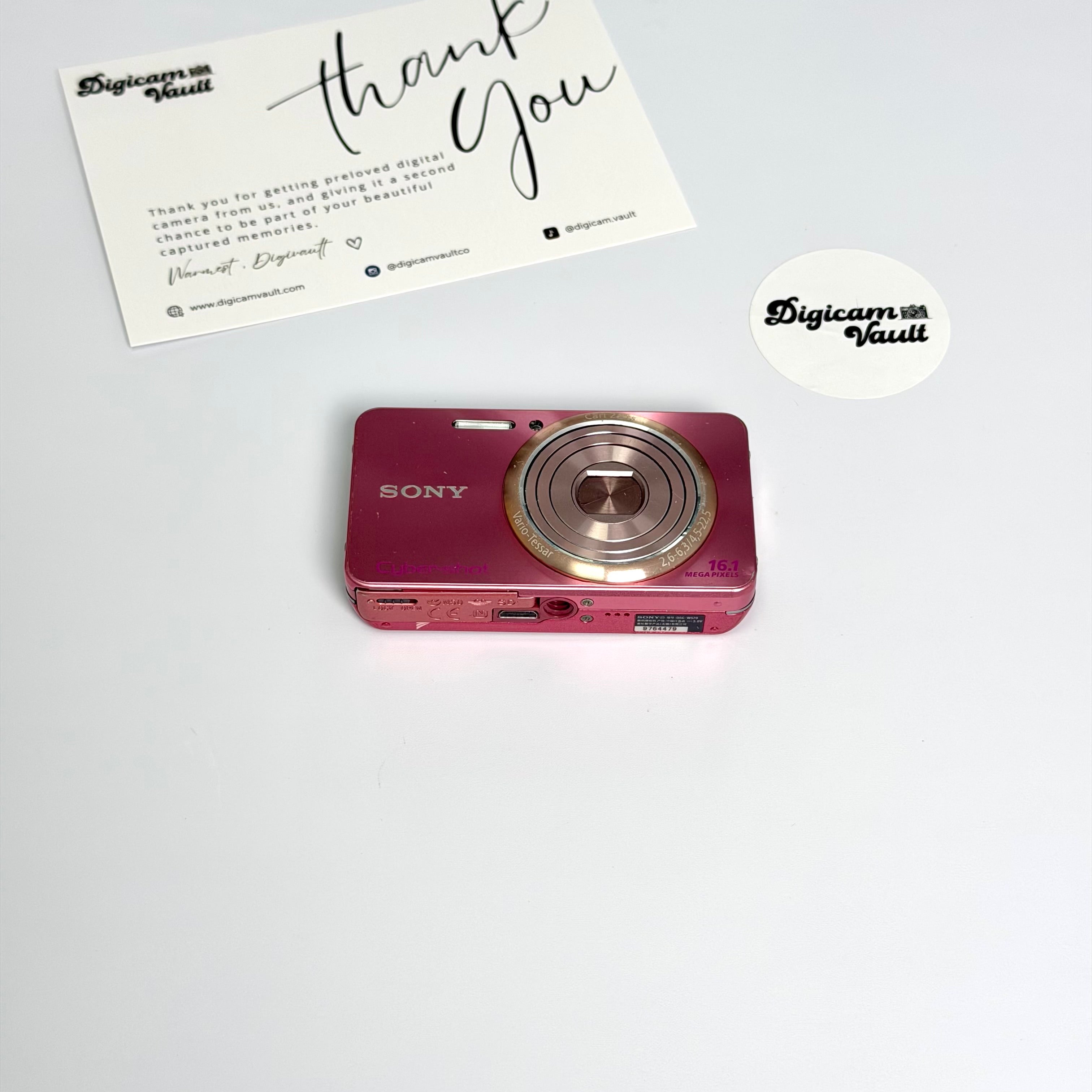 SONY CYBERSHOT W570 [PINK] - TEAM FAV✮