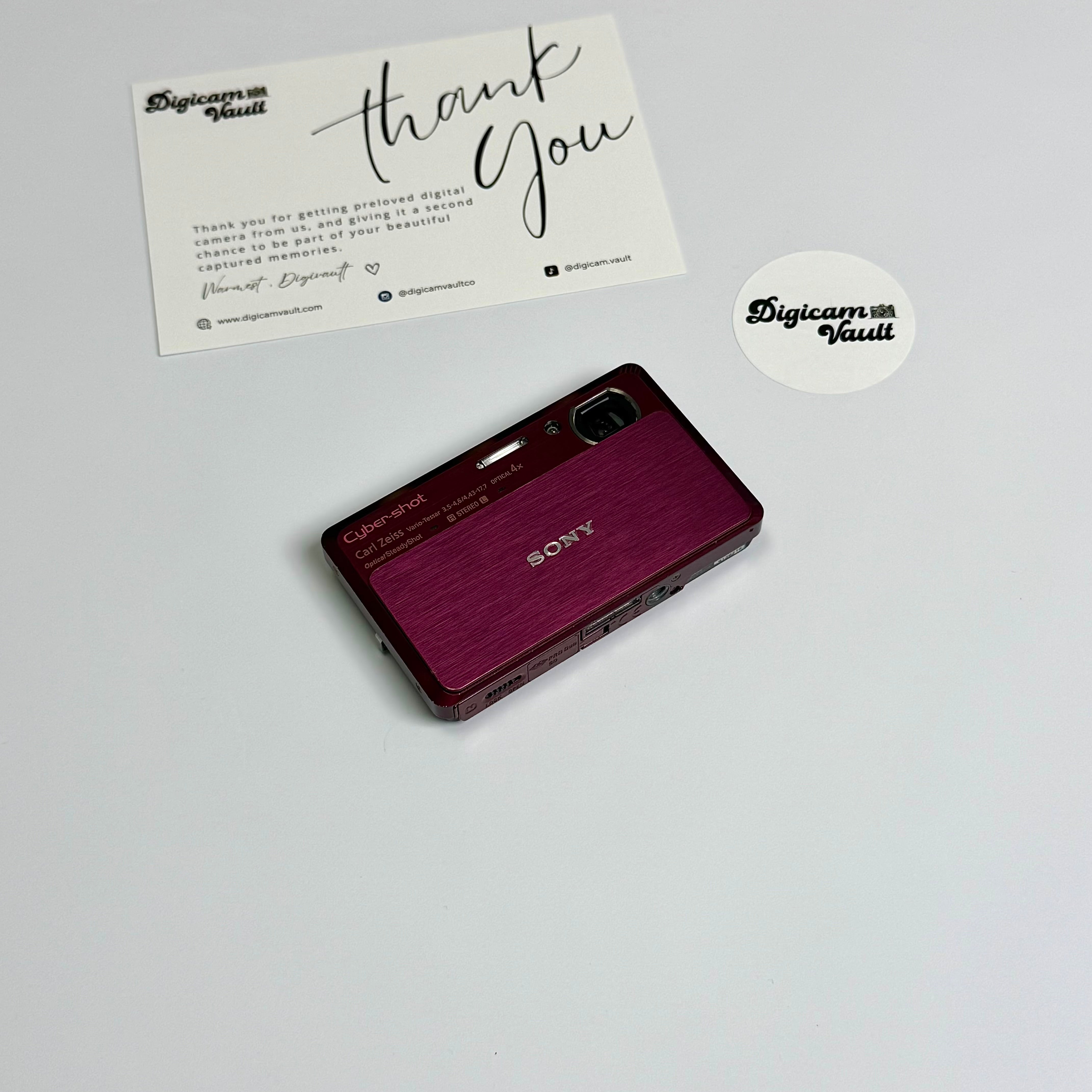 SONY CYBERSHOT DSC-TX7 [ROSE PINK]