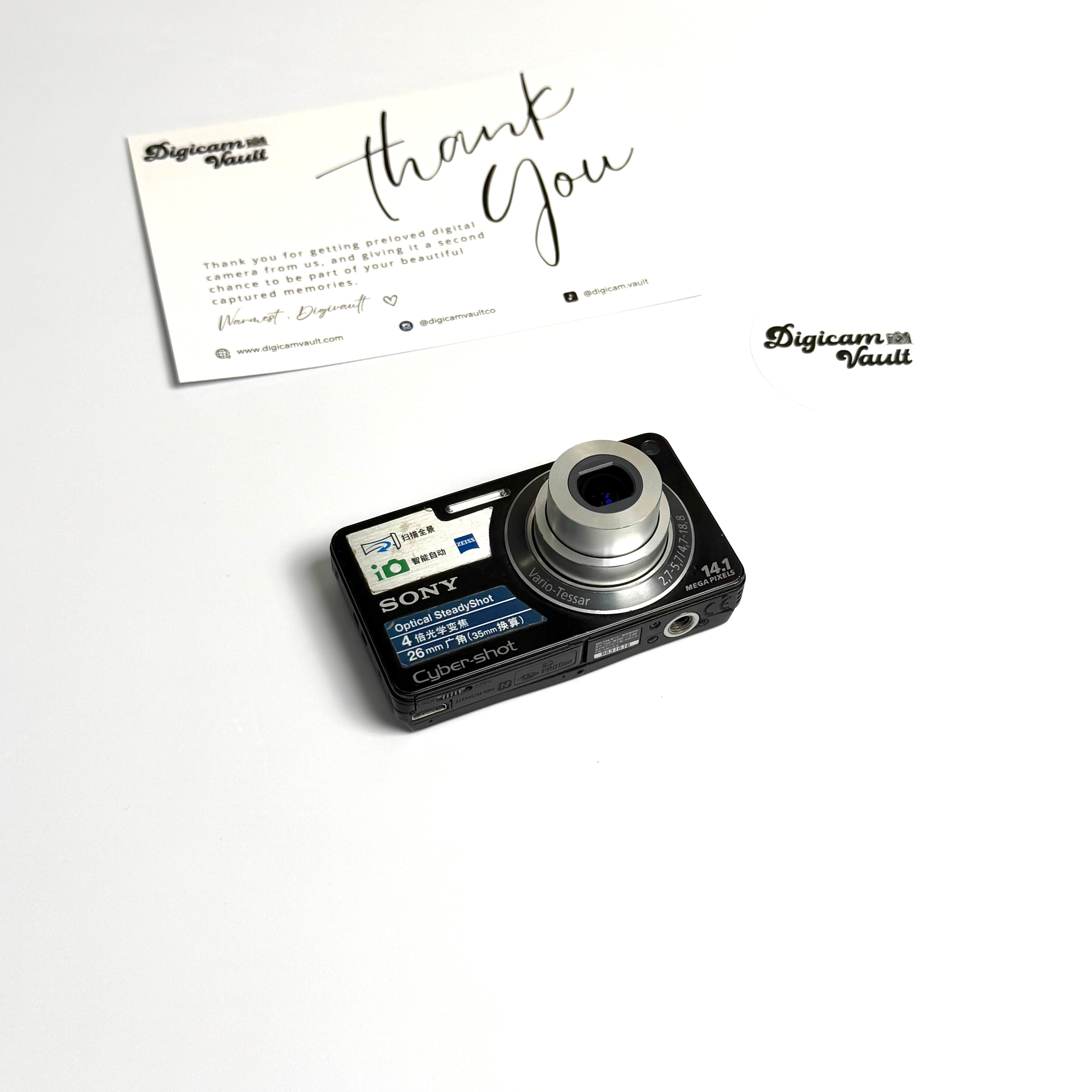 SONY CYBERSHOT DSC-W350 [BLACK]