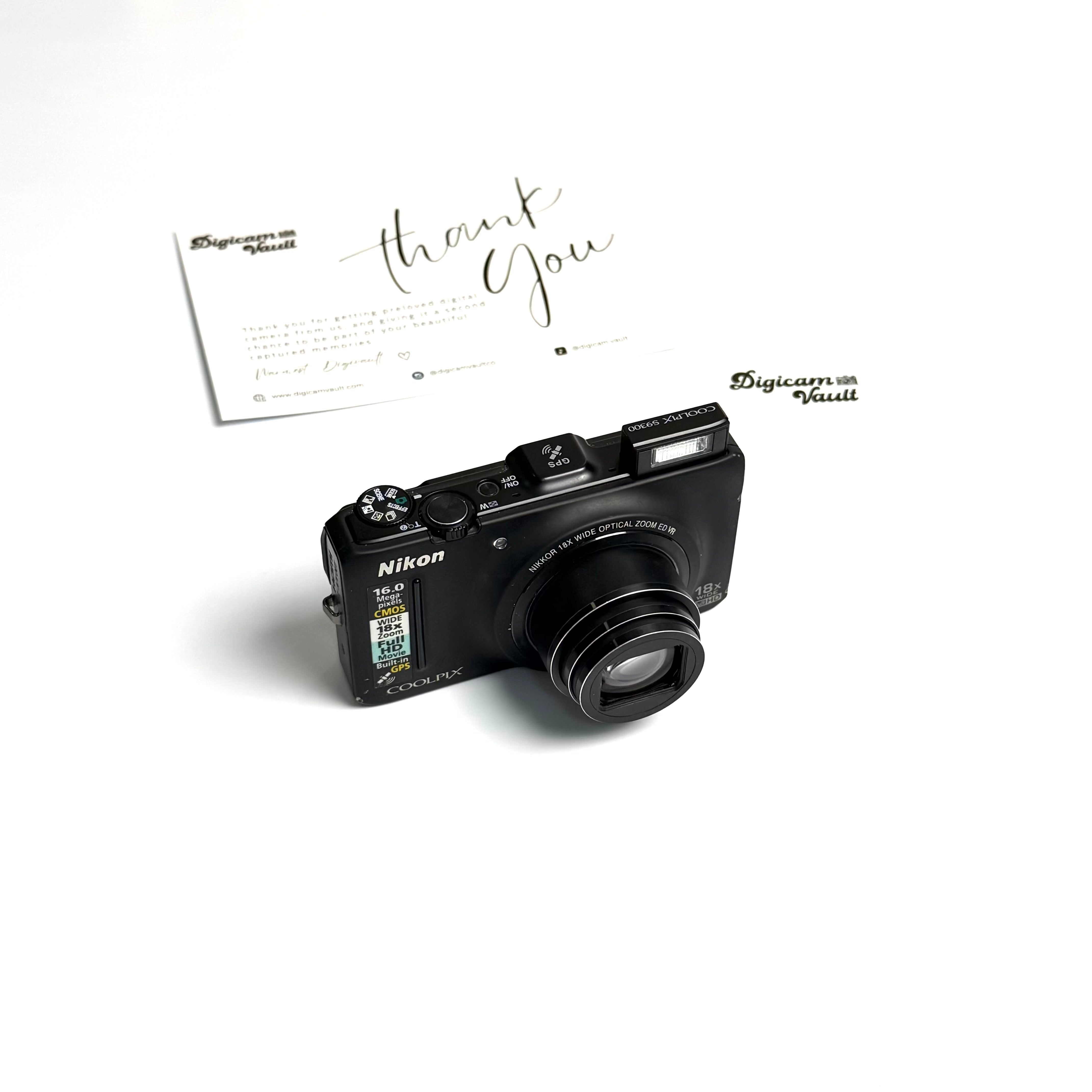 NIKON COOLPIX S9300 [BLACK]