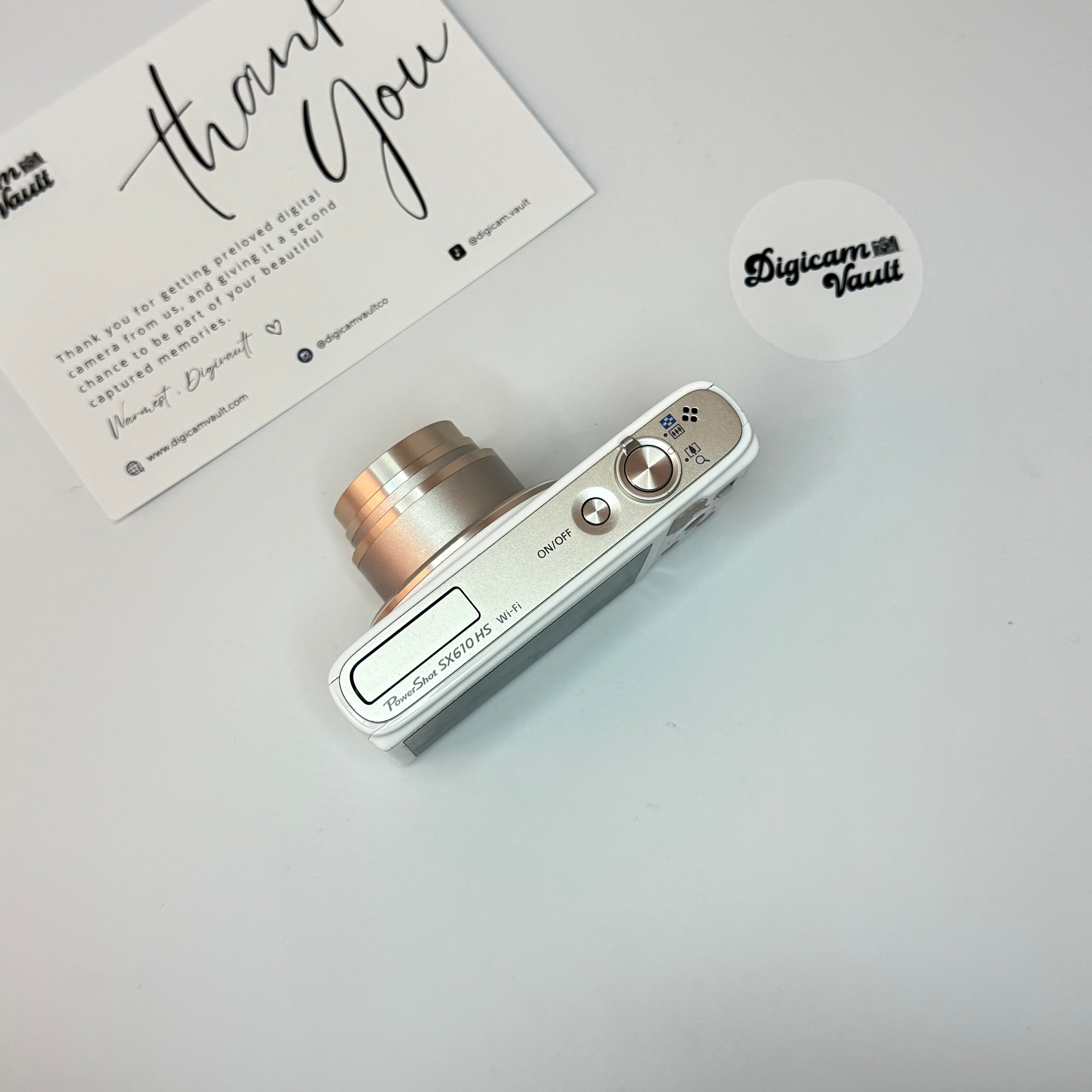 CANON POWERSHOT SX610HS [WHITE]