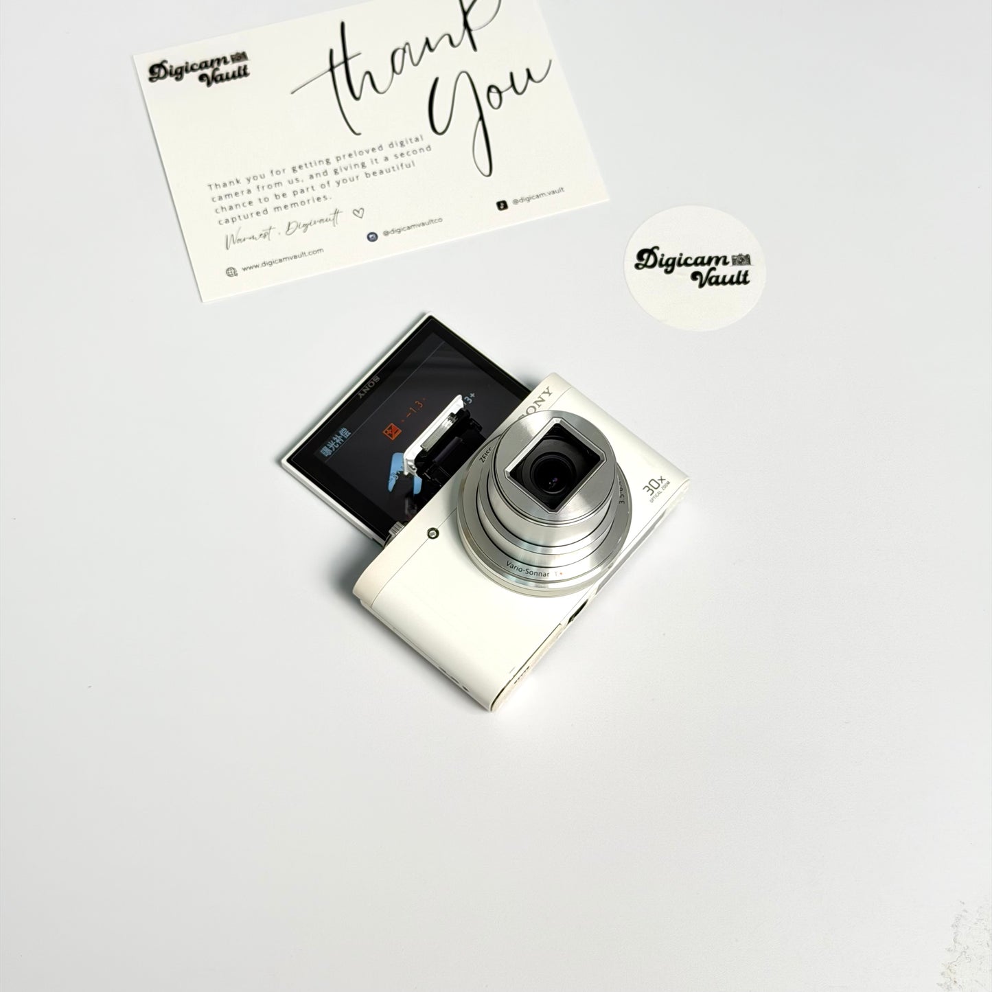 SONY CYBERSHOT DSC-WX500 [WHITE]