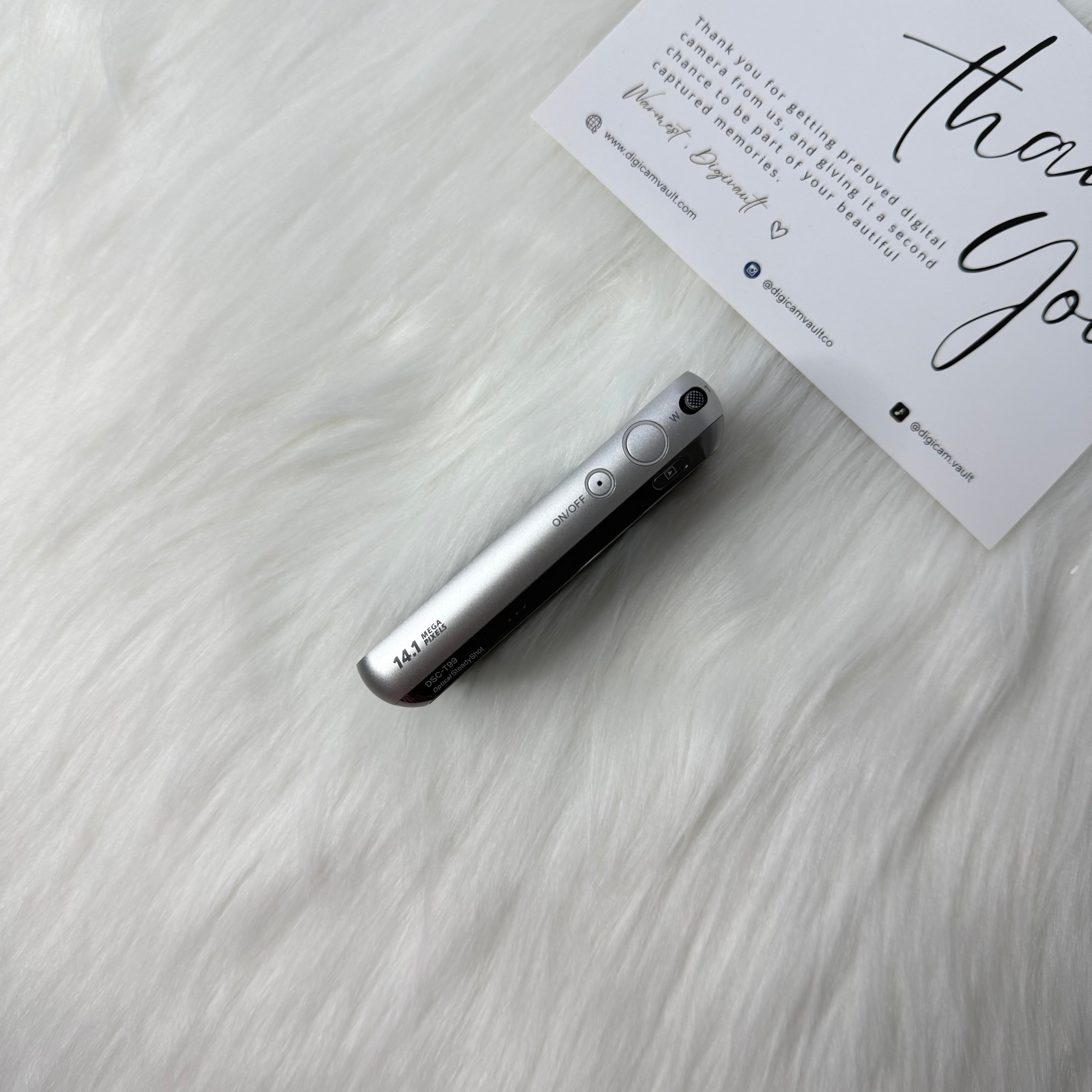 SONY CYBERSHOT DSC-T99 [SILVER]