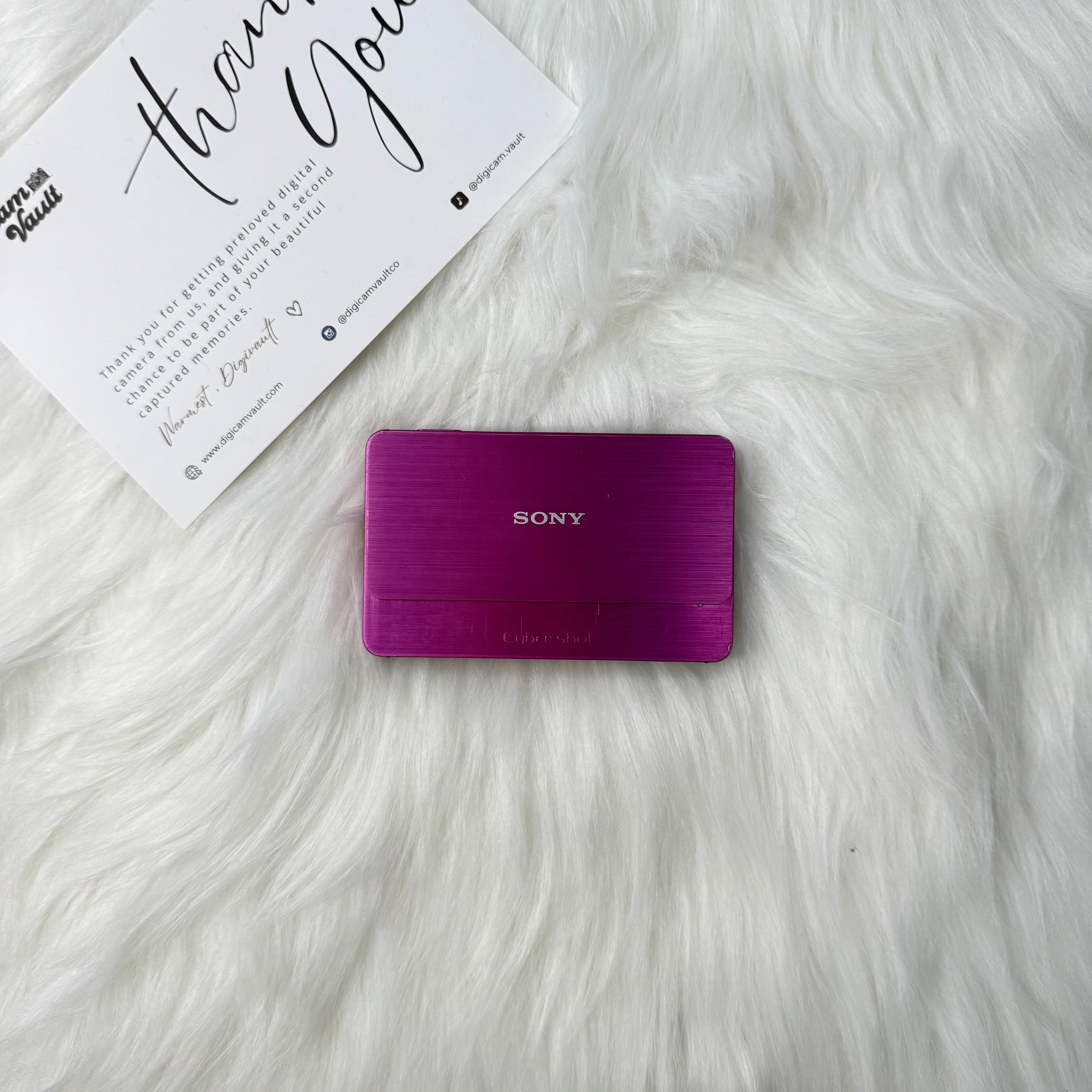 SONY CYBERSHOT DSC-T700 [PINK]