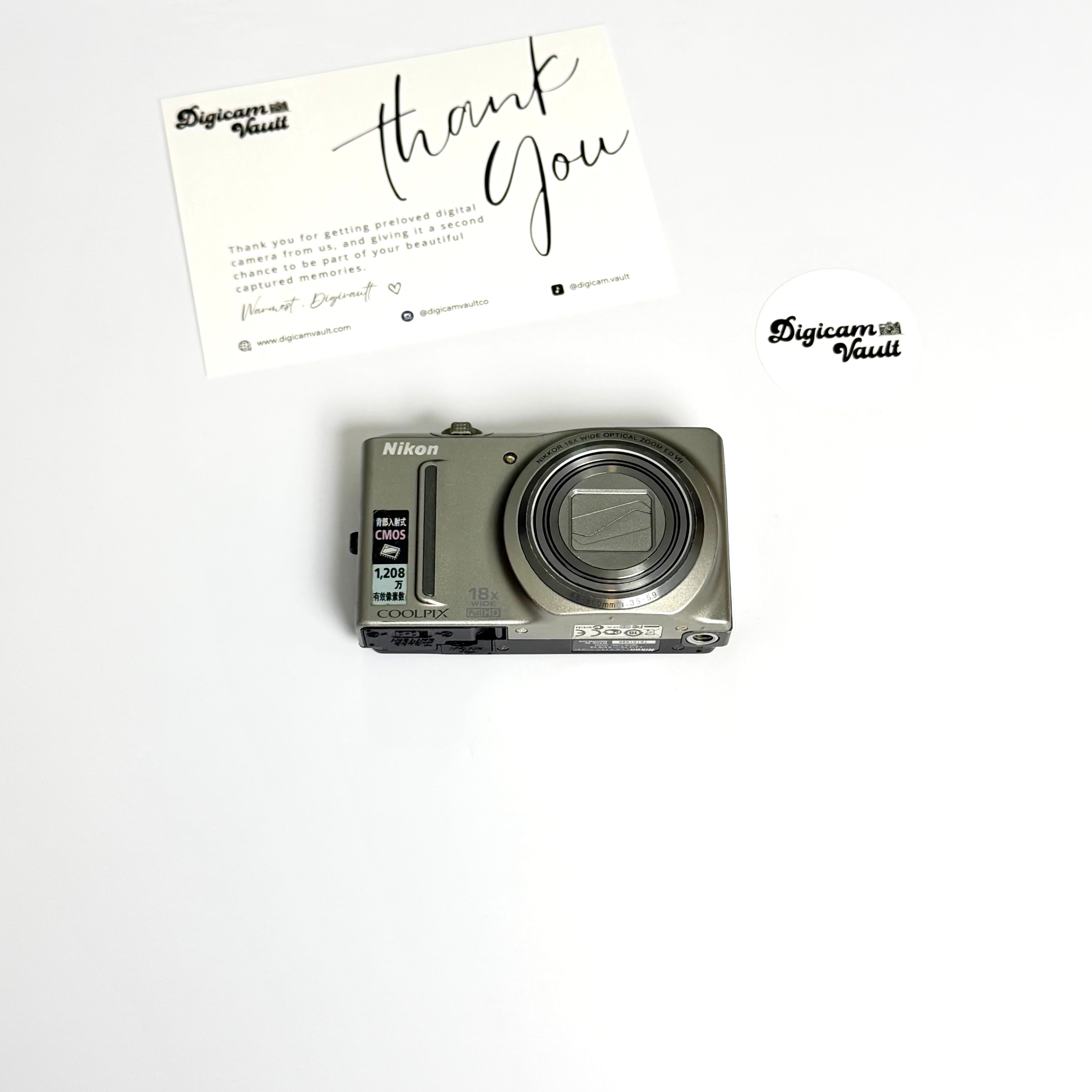 NIKON COOLPIX S9100 [SILVER]